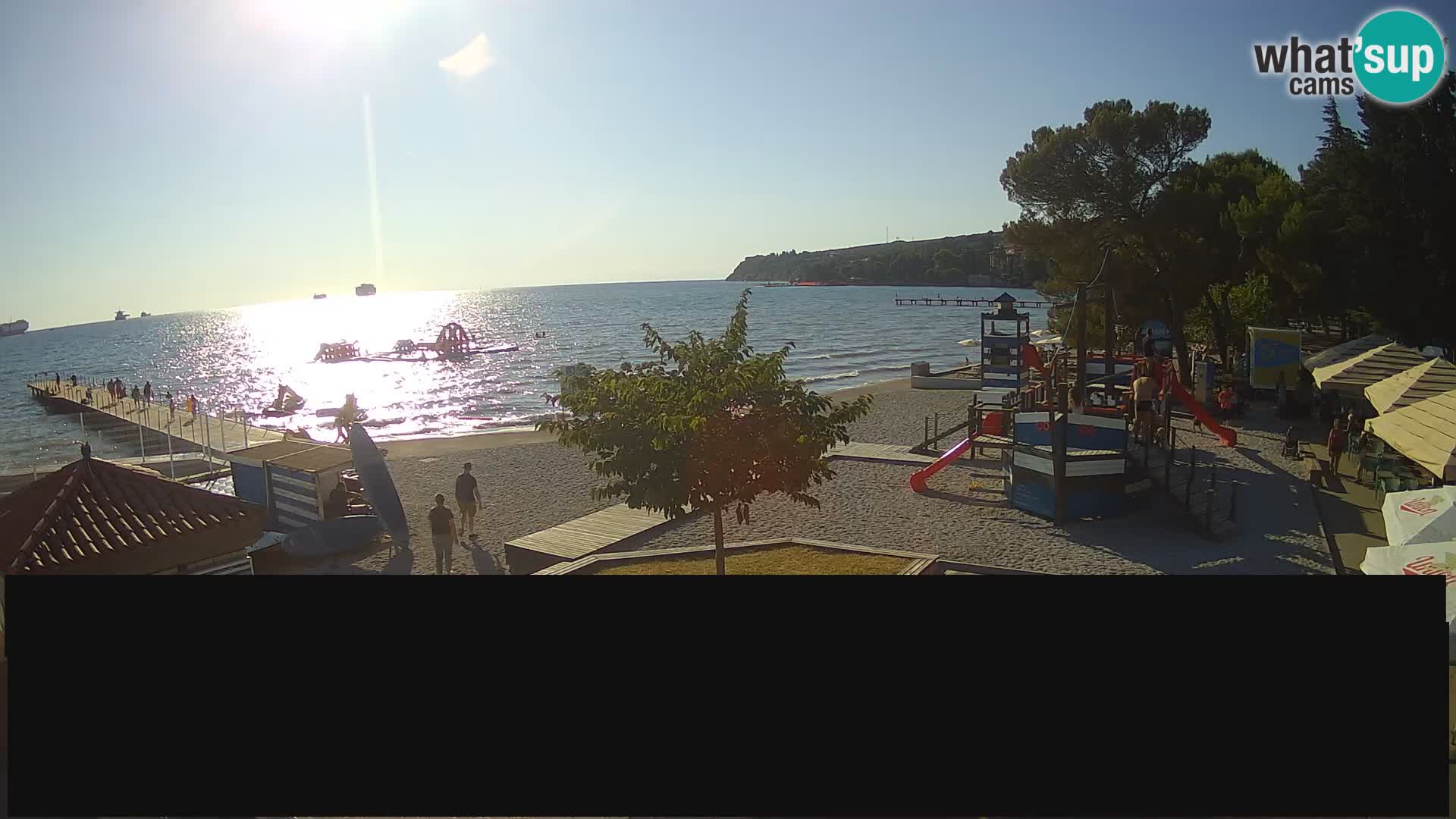 Live webcam Ankaran – Adria Ankaran Hotel & Resort – Slovenia
