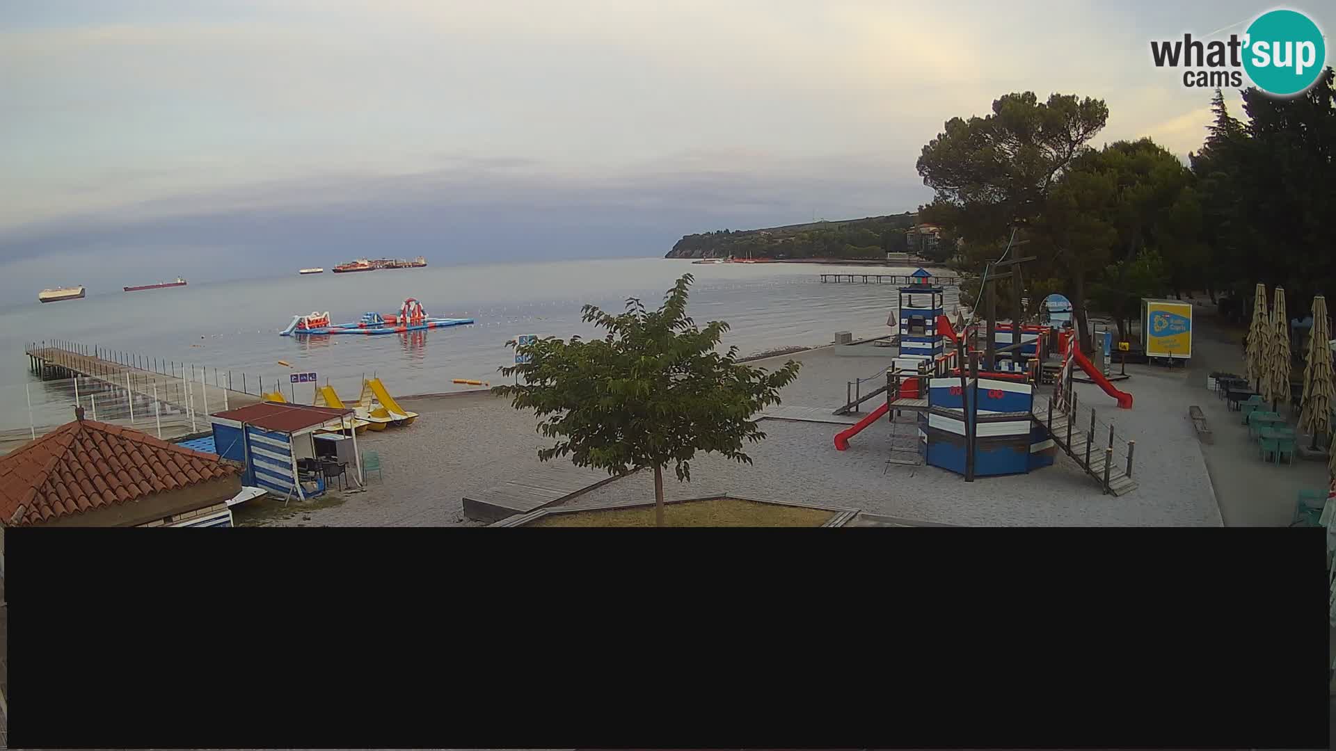 Web kamera uživo Ankaran – Adria Ankaran Hotel & Resort – Slovenija