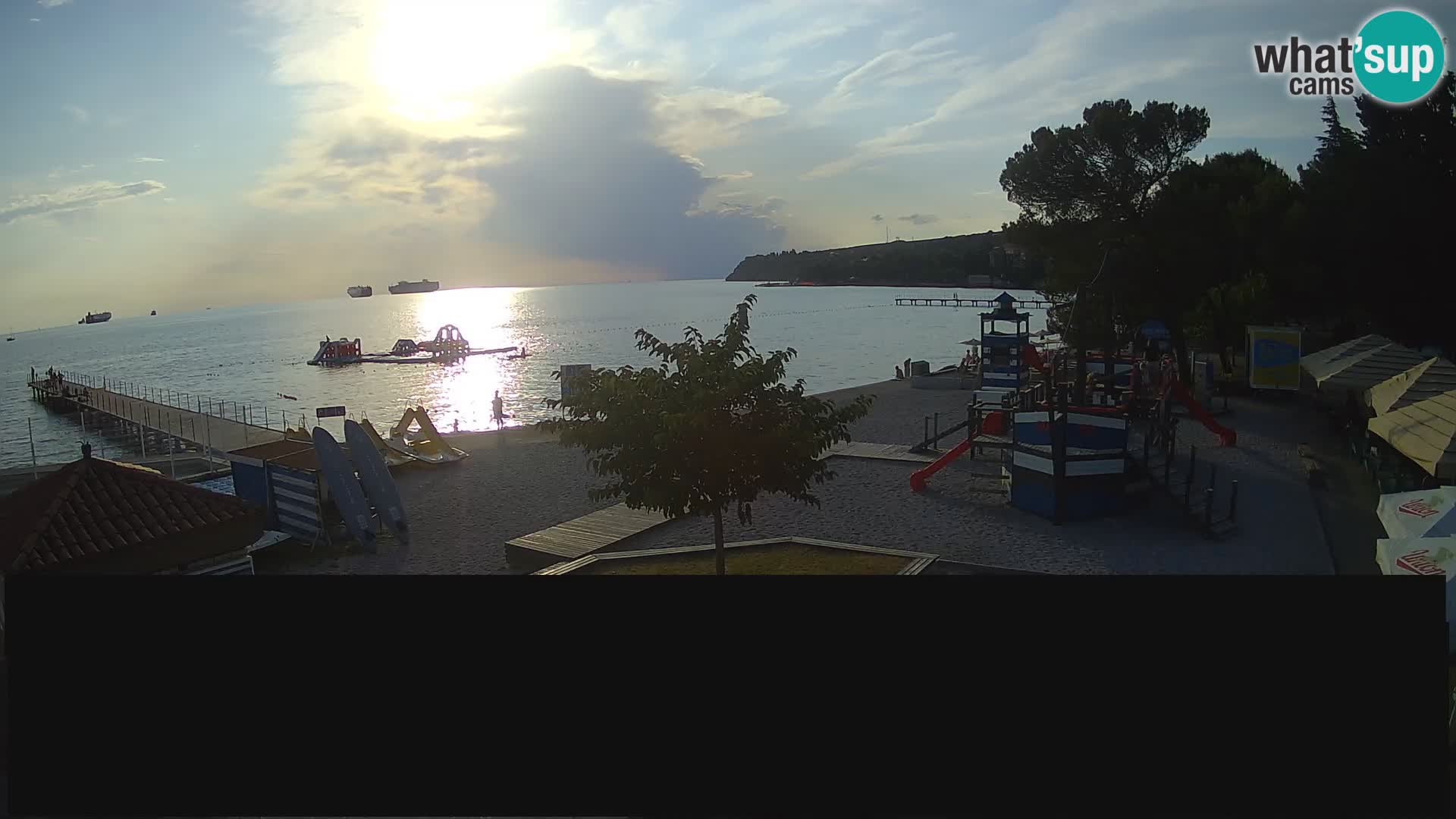 Cámara web en vivo Ankaran – Adria Ankaran Hotel & Resort – Eslovenia