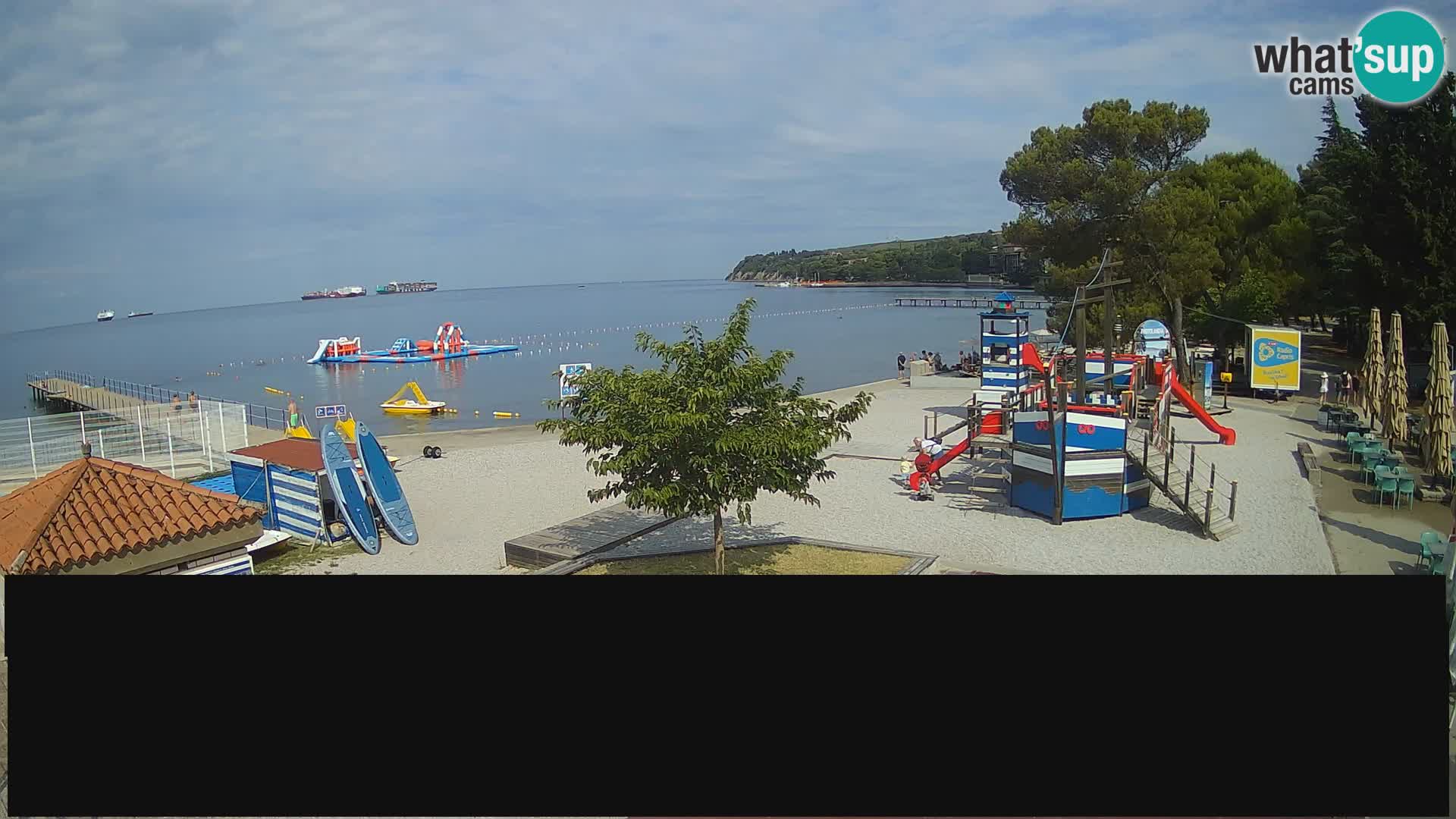 Live webcam Ankarano – Adria Ankaran Hotel & Resort – Slovenia