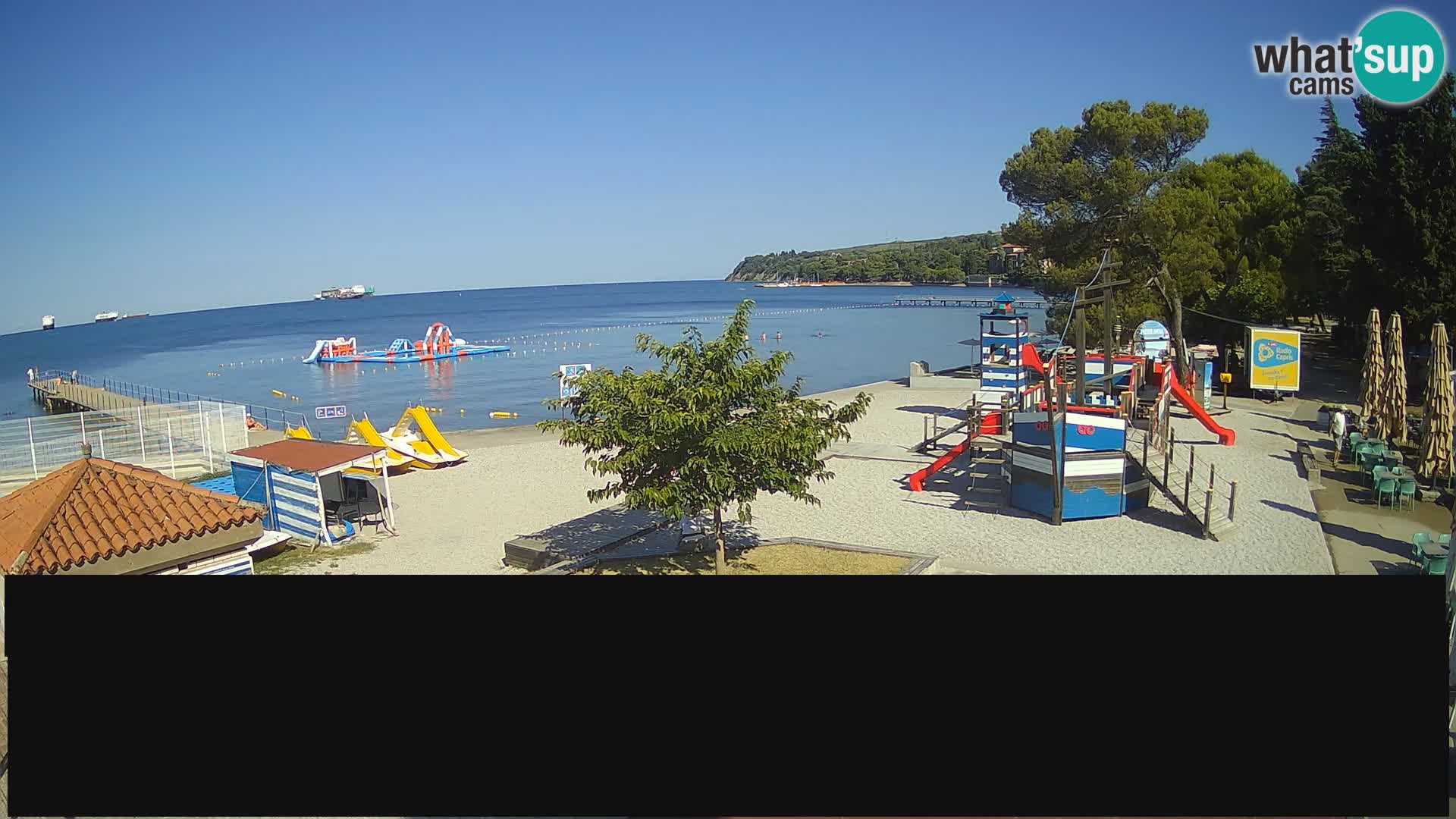 Cámara web en vivo Ankaran – Adria Ankaran Hotel & Resort – Eslovenia