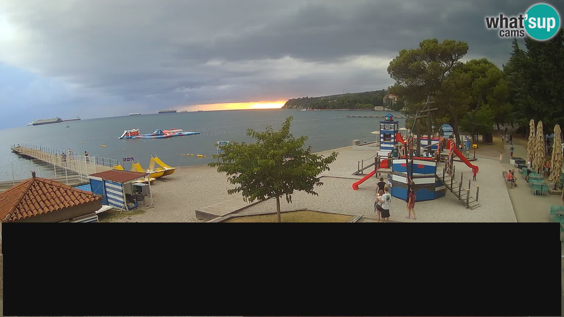 Live webcam Ankarano – Adria Ankaran Hotel & Resort – Slovenia
