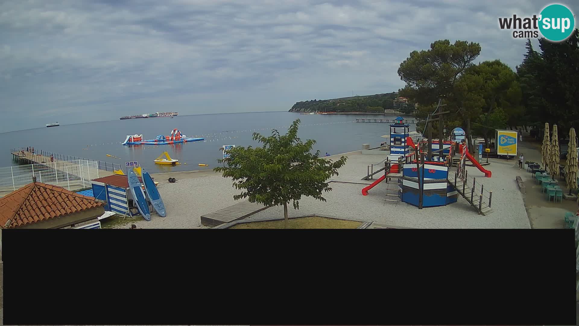 Live webcam Ankarano – Adria Ankaran Hotel & Resort – Slovenia