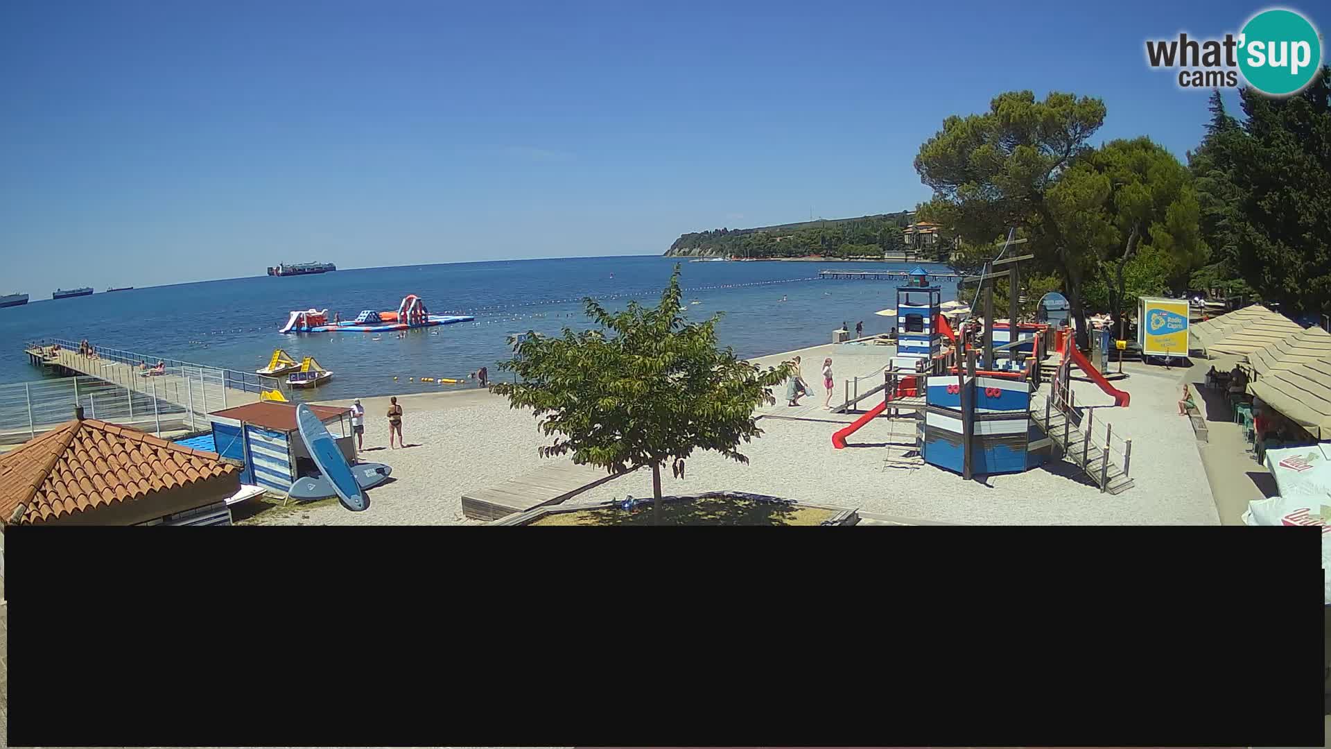 Live webcam Ankarano – Adria Ankaran Hotel & Resort – Slovenia