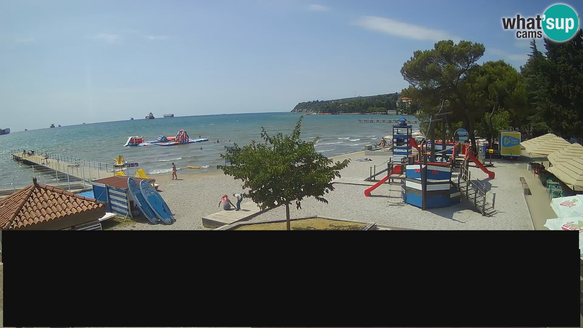 Live webcam Ankarano – Adria Ankaran Hotel & Resort – Slovenia