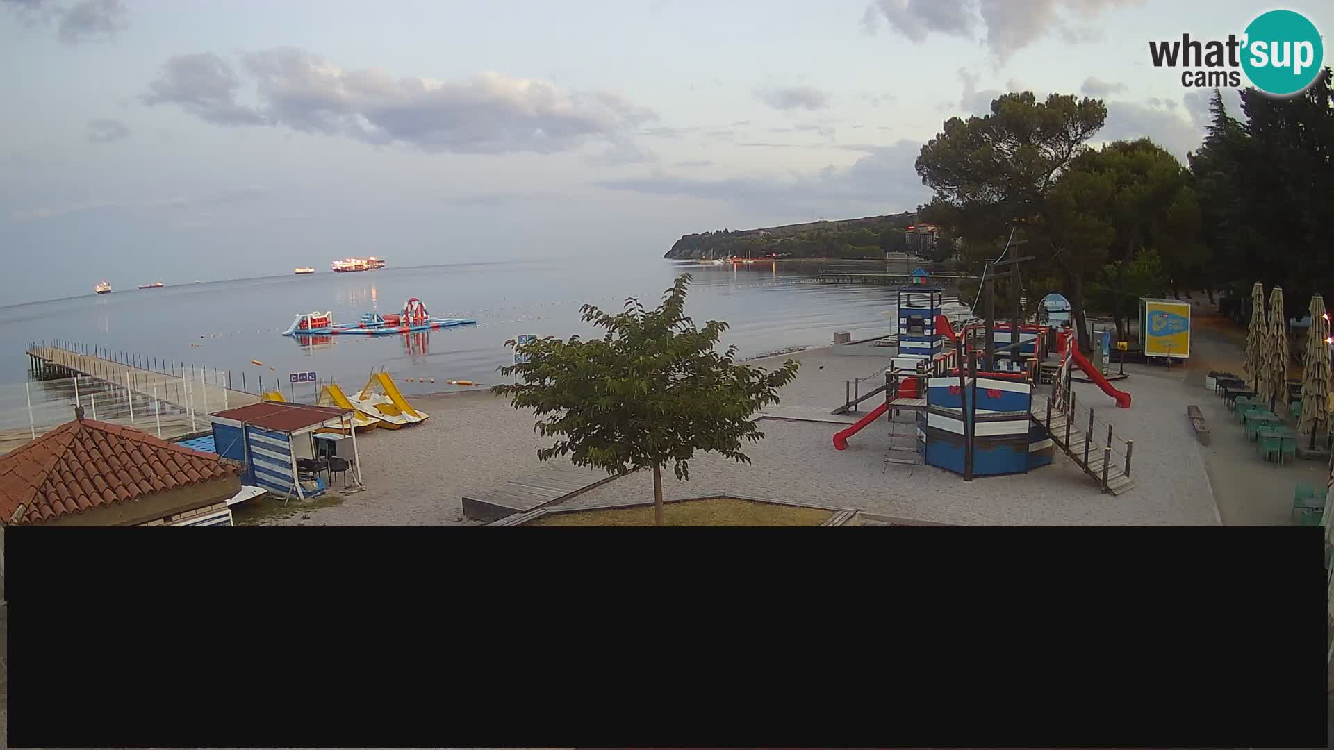 Live webcam Ankarano – Adria Ankaran Hotel & Resort – Slovenia