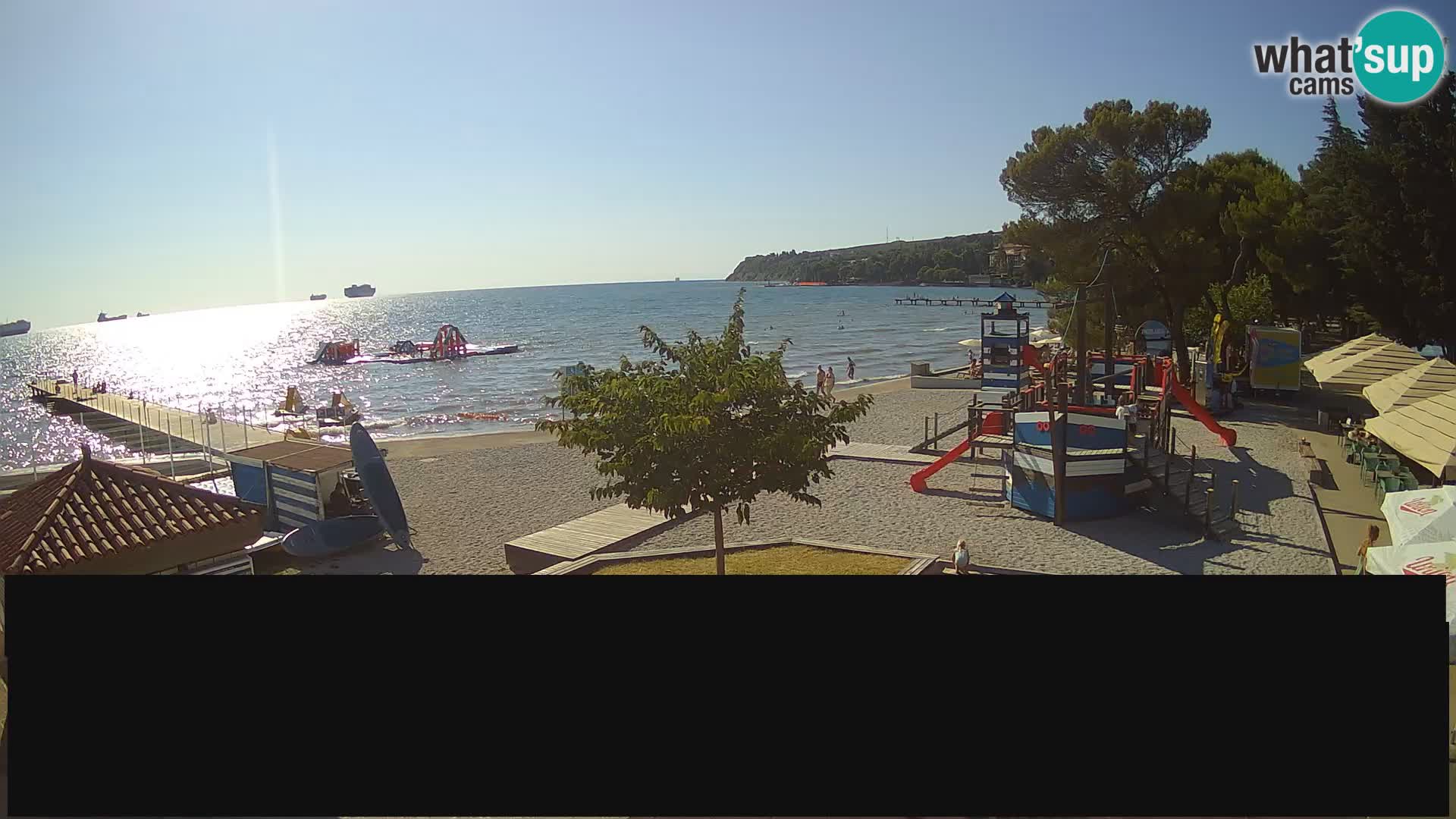 Live webcam Ankaran – Adria Ankaran Hotel & Resort – Slovenia
