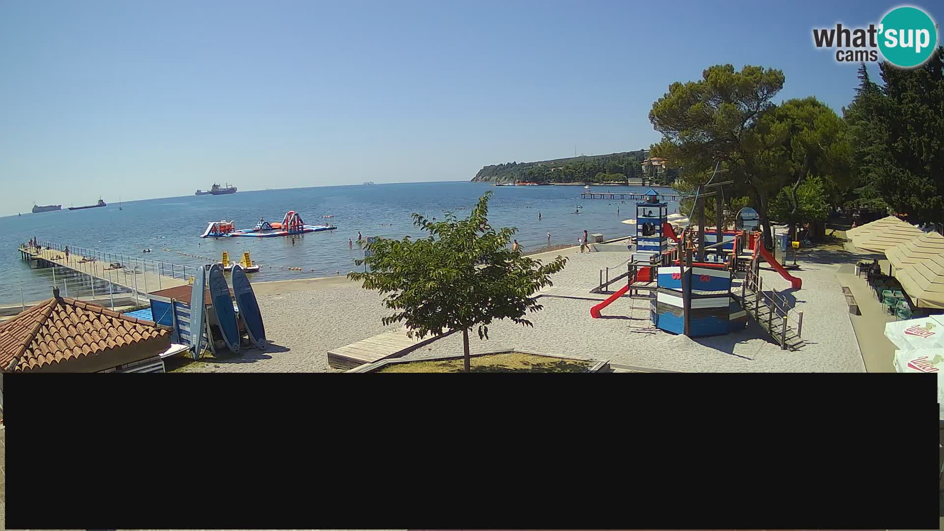 Web kamera uživo Ankaran – Adria Ankaran Hotel & Resort – Slovenija