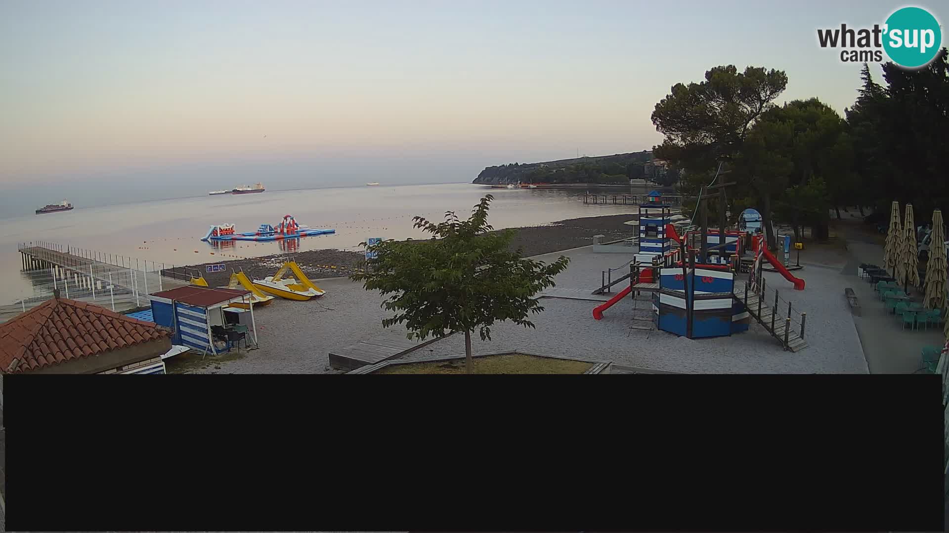Live webcam Ankaran – Adria Ankaran Hotel & Resort – Slovenia