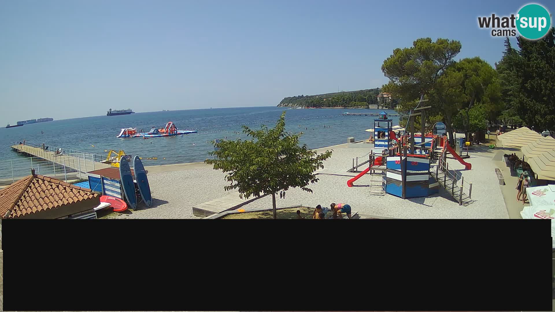 Webcam en direct Ankaran – Adria Ankaran Hotel & Resort – Slovénie