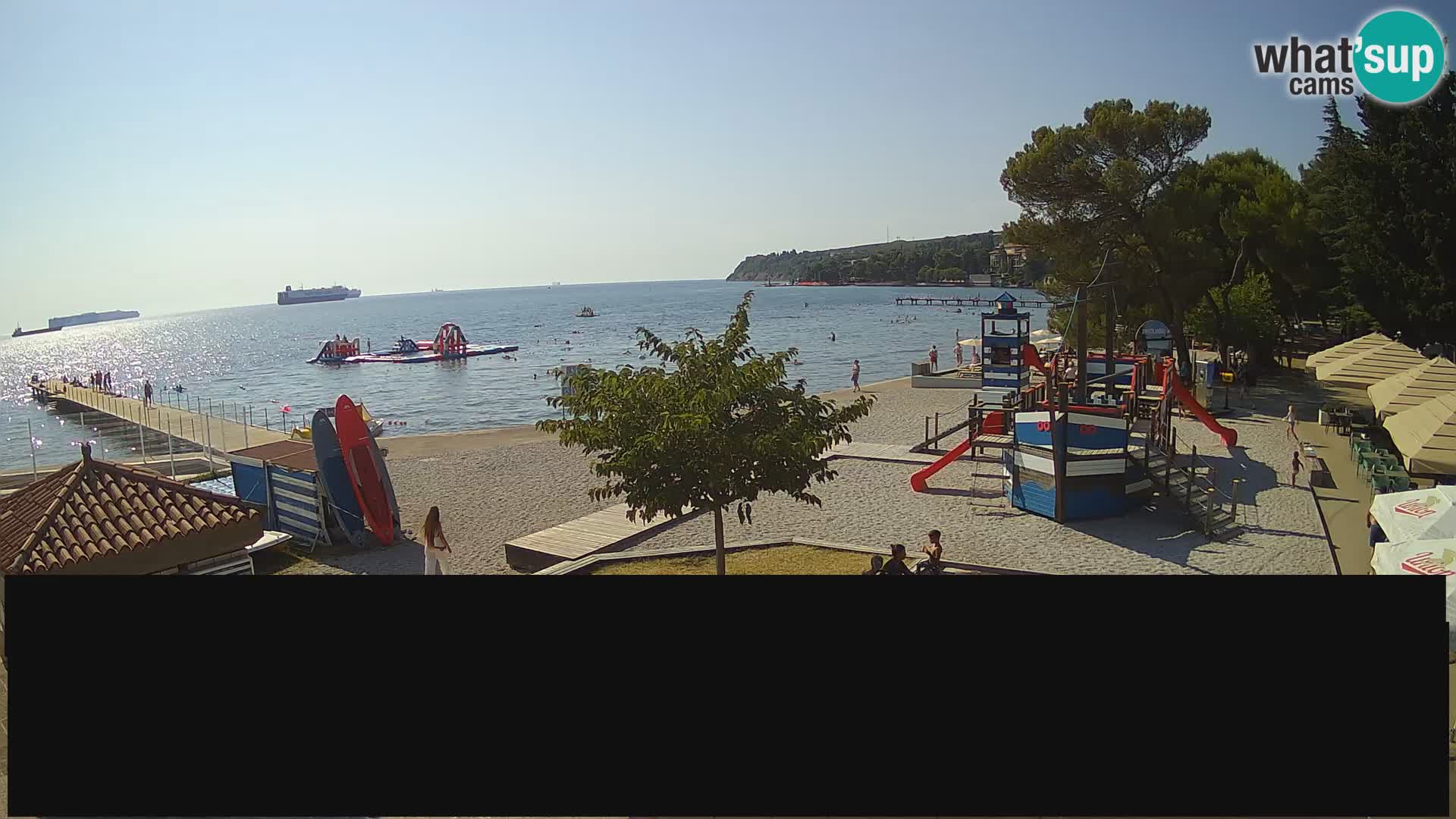 Web kamera uživo Ankaran – Adria Ankaran Hotel & Resort – Slovenija
