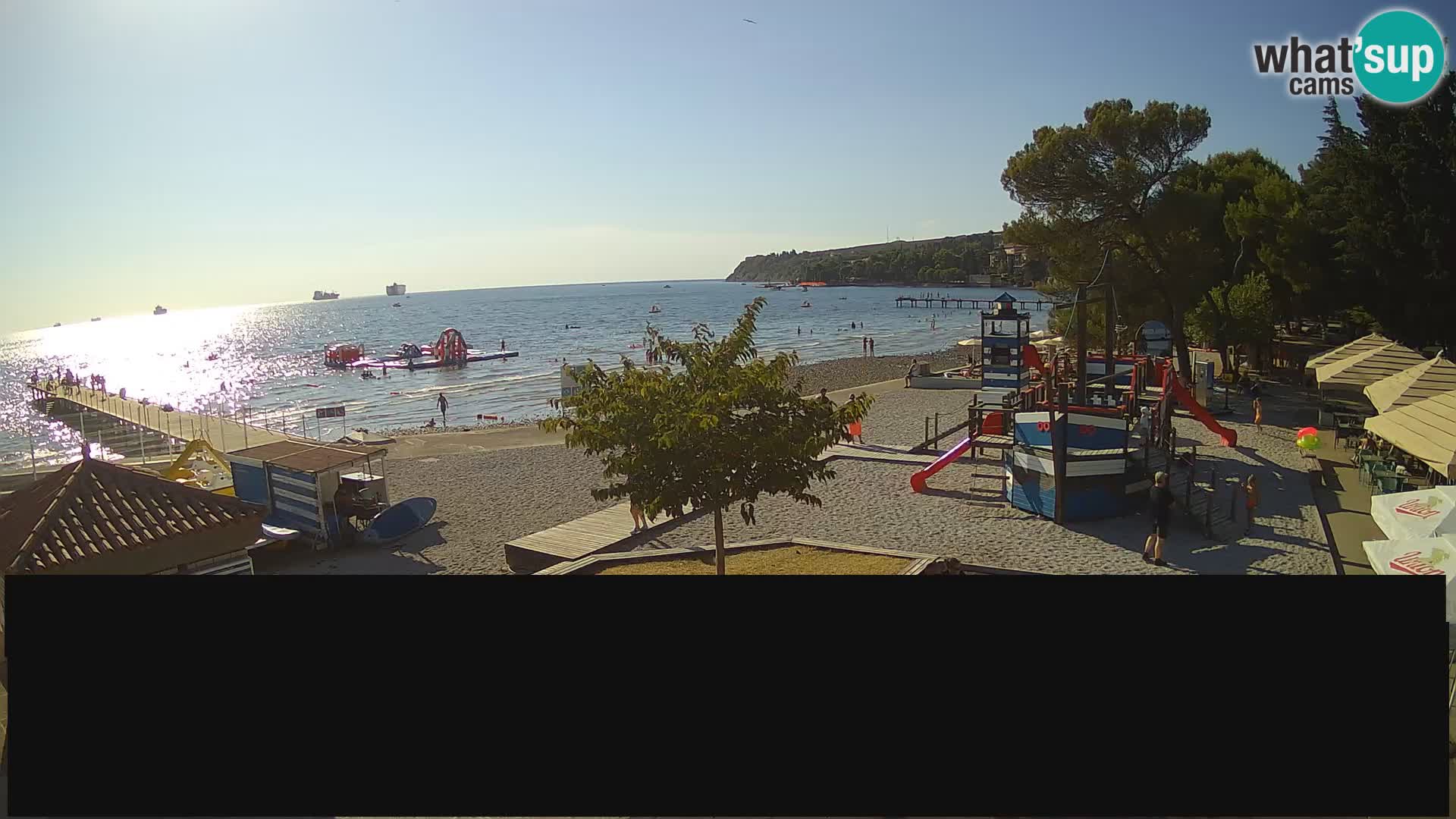 Live webcam Ankaran – Adria Ankaran Hotel & Resort – Slovenia