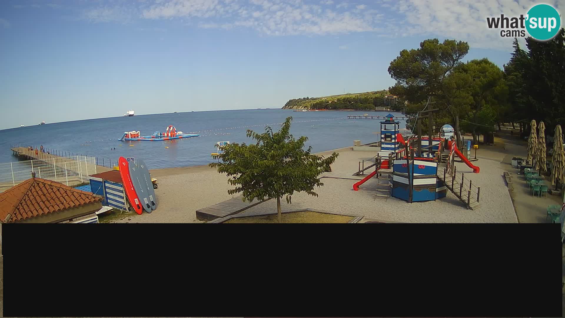 Live webcam Ankaran – Adria Ankaran Hotel & Resort – Slovenia