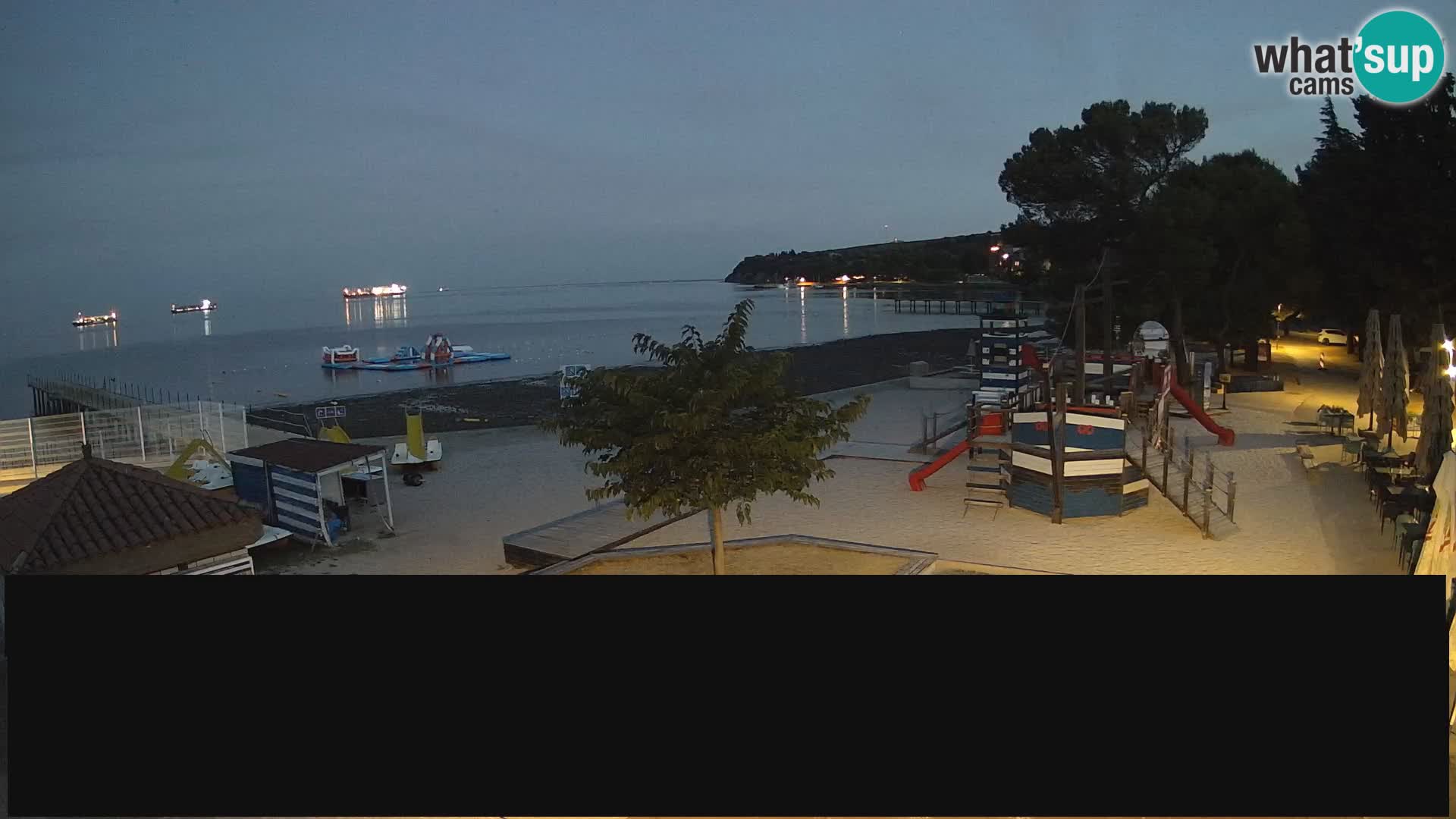 Live webcam Ankarano – Adria Ankaran Hotel & Resort – Slovenia