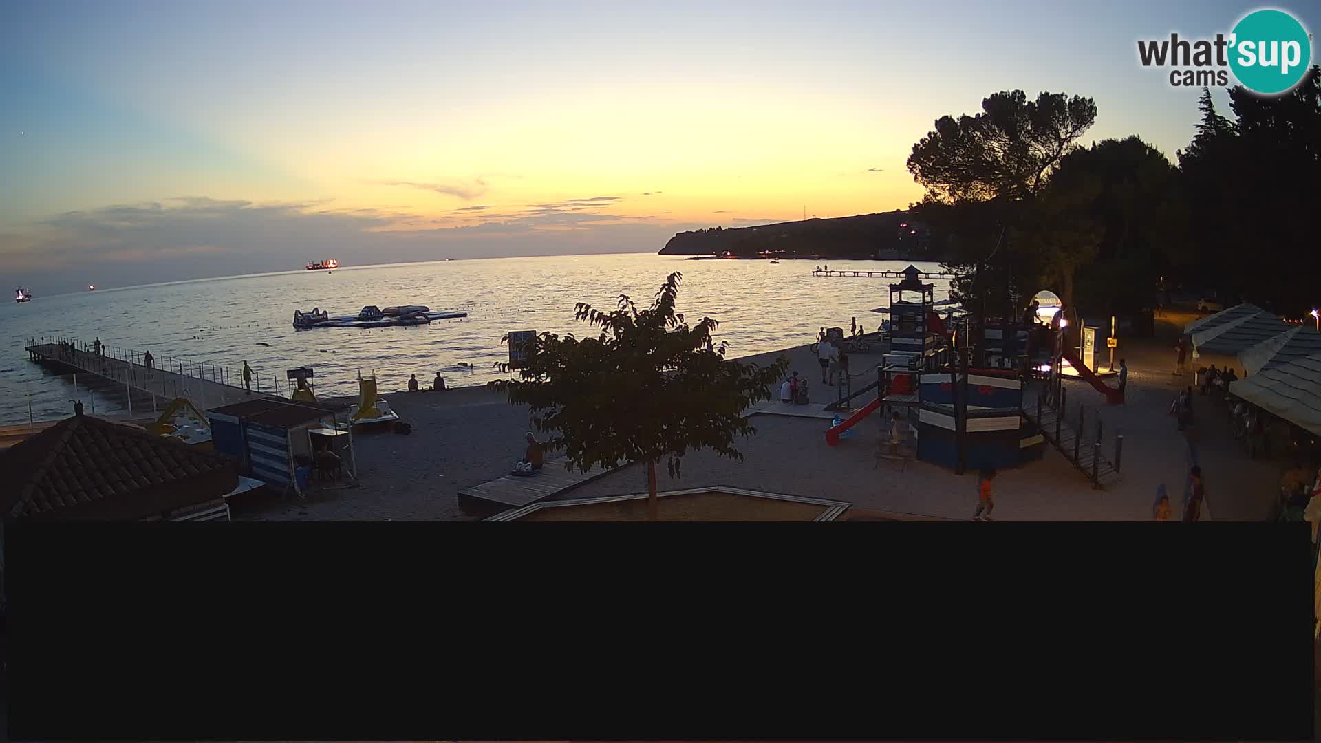 Cámara web en vivo Ankaran – Adria Ankaran Hotel & Resort – Eslovenia