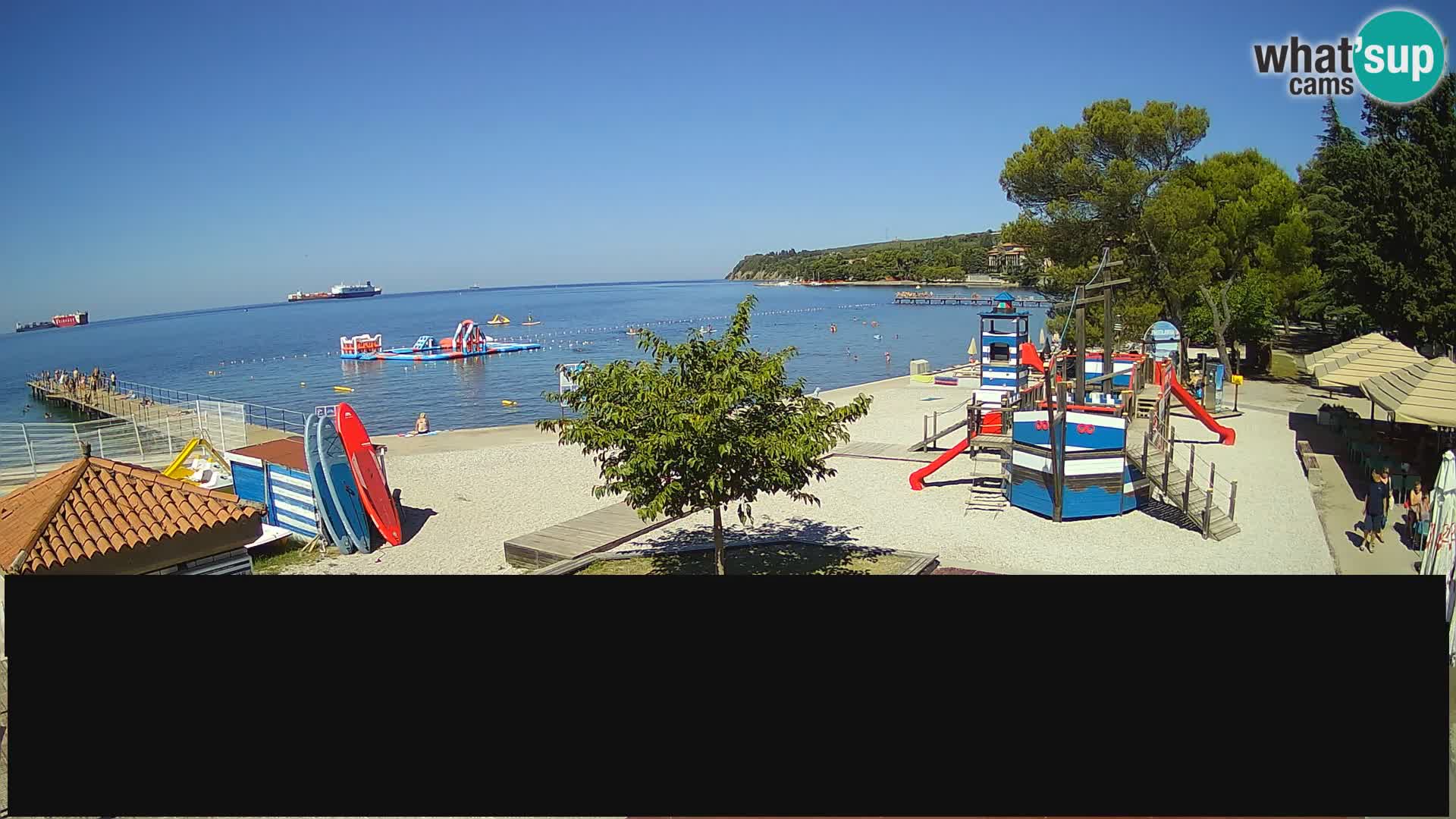 Webcam en direct Ankaran – Adria Ankaran Hotel & Resort – Slovénie