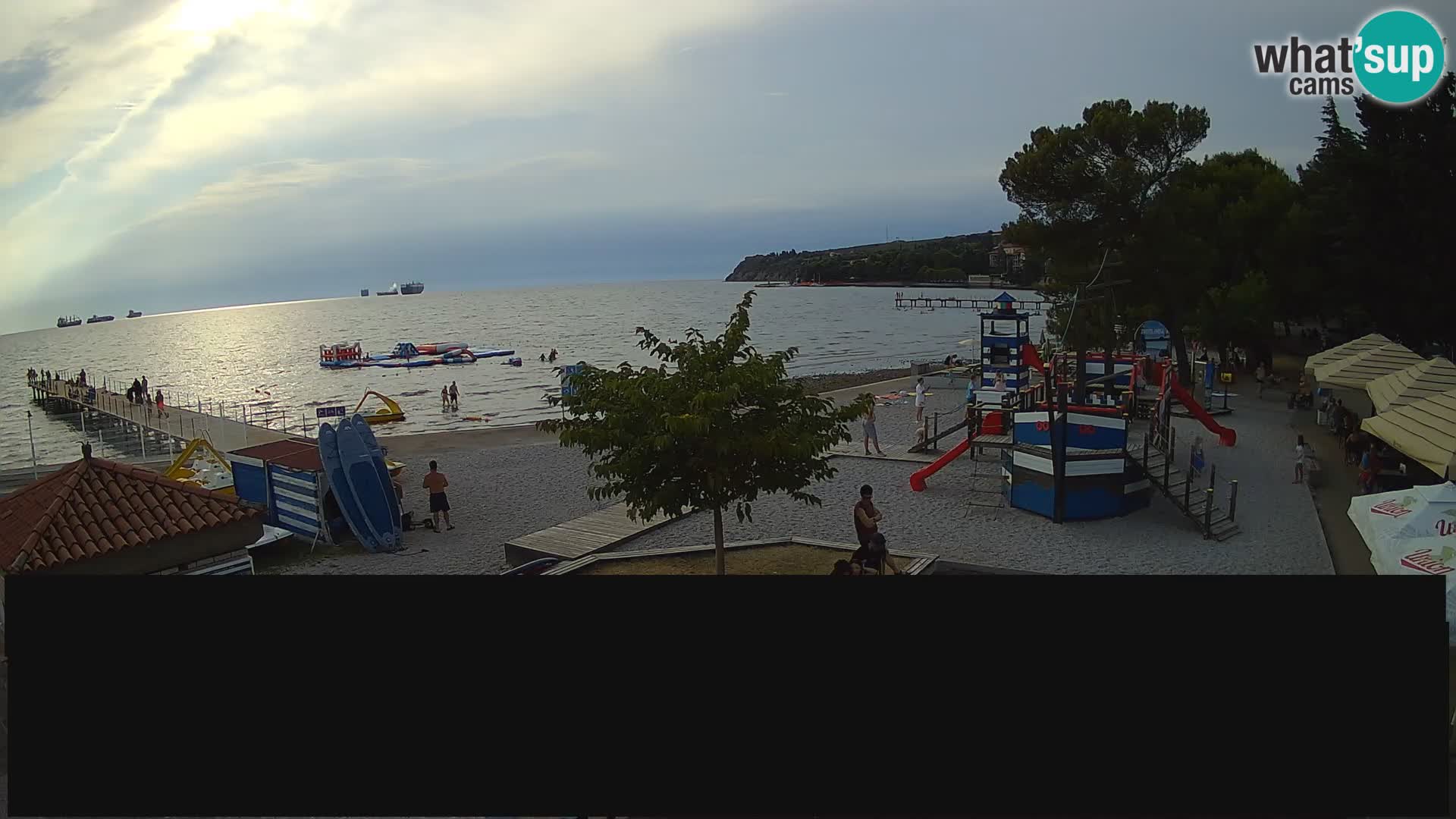 Cámara web en vivo Ankaran – Adria Ankaran Hotel & Resort – Eslovenia