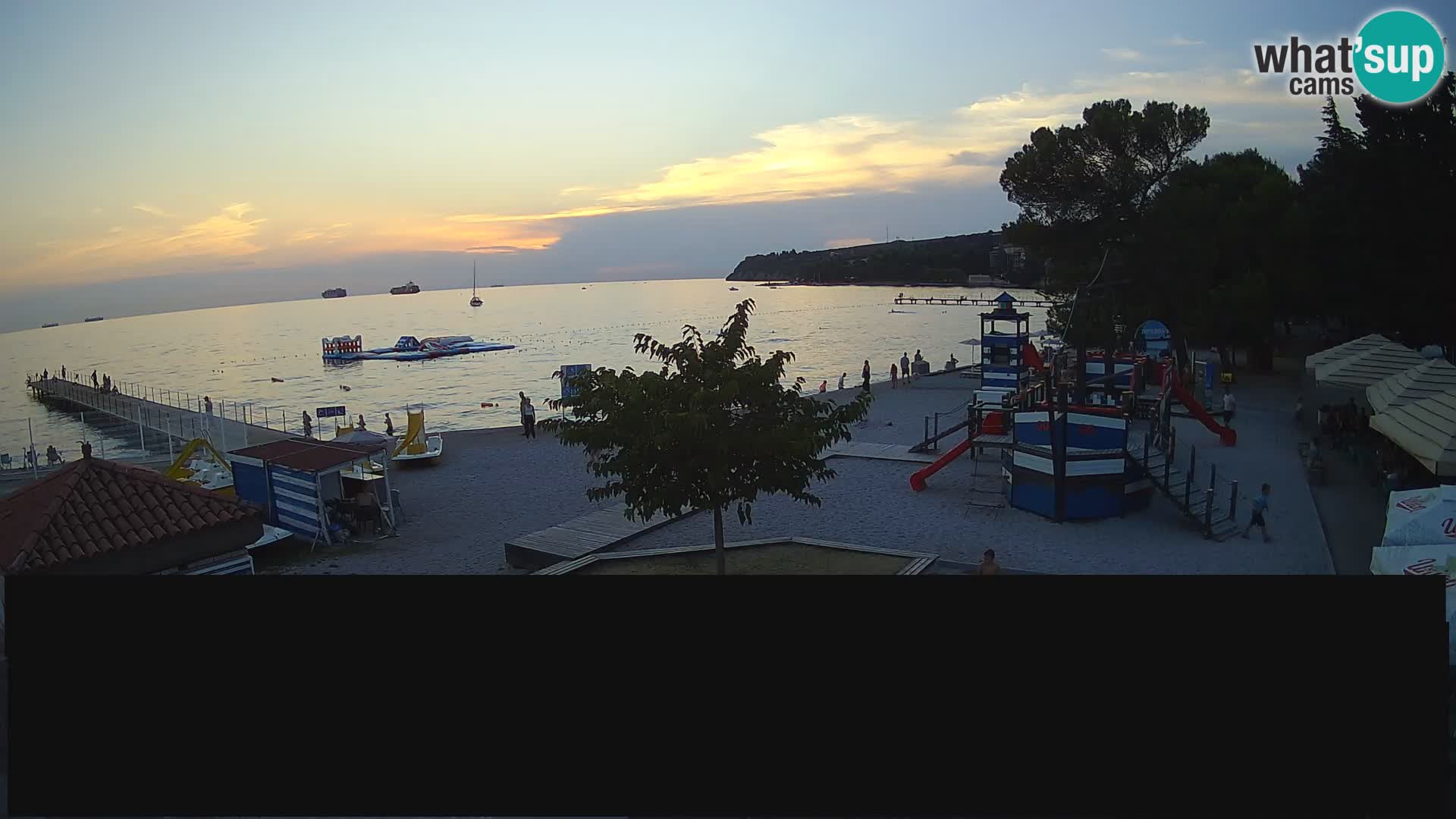 Live webcam Ankaran – Adria Ankaran Hotel & Resort – Slovenia