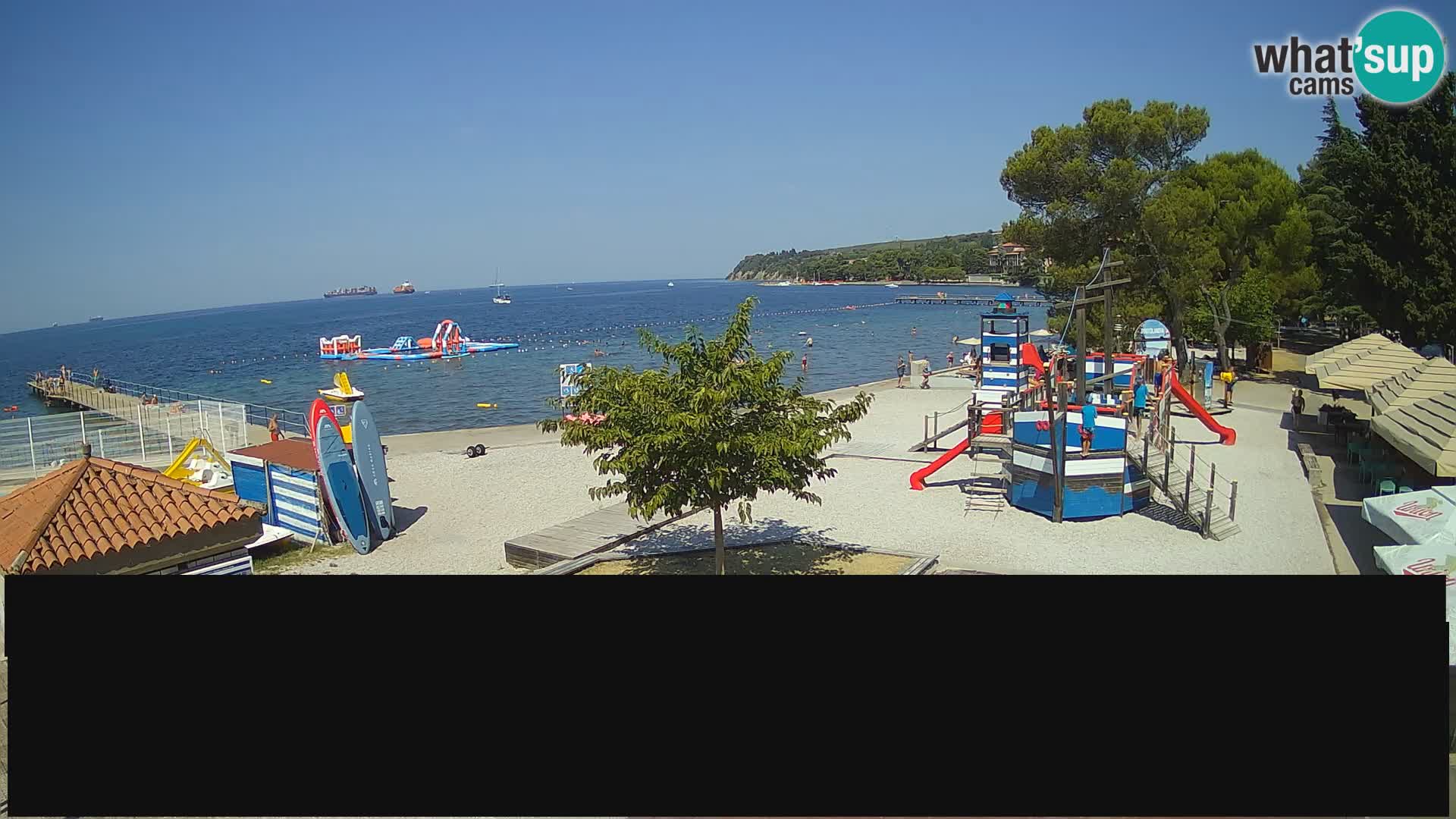 Cámara web en vivo Ankaran – Adria Ankaran Hotel & Resort – Eslovenia