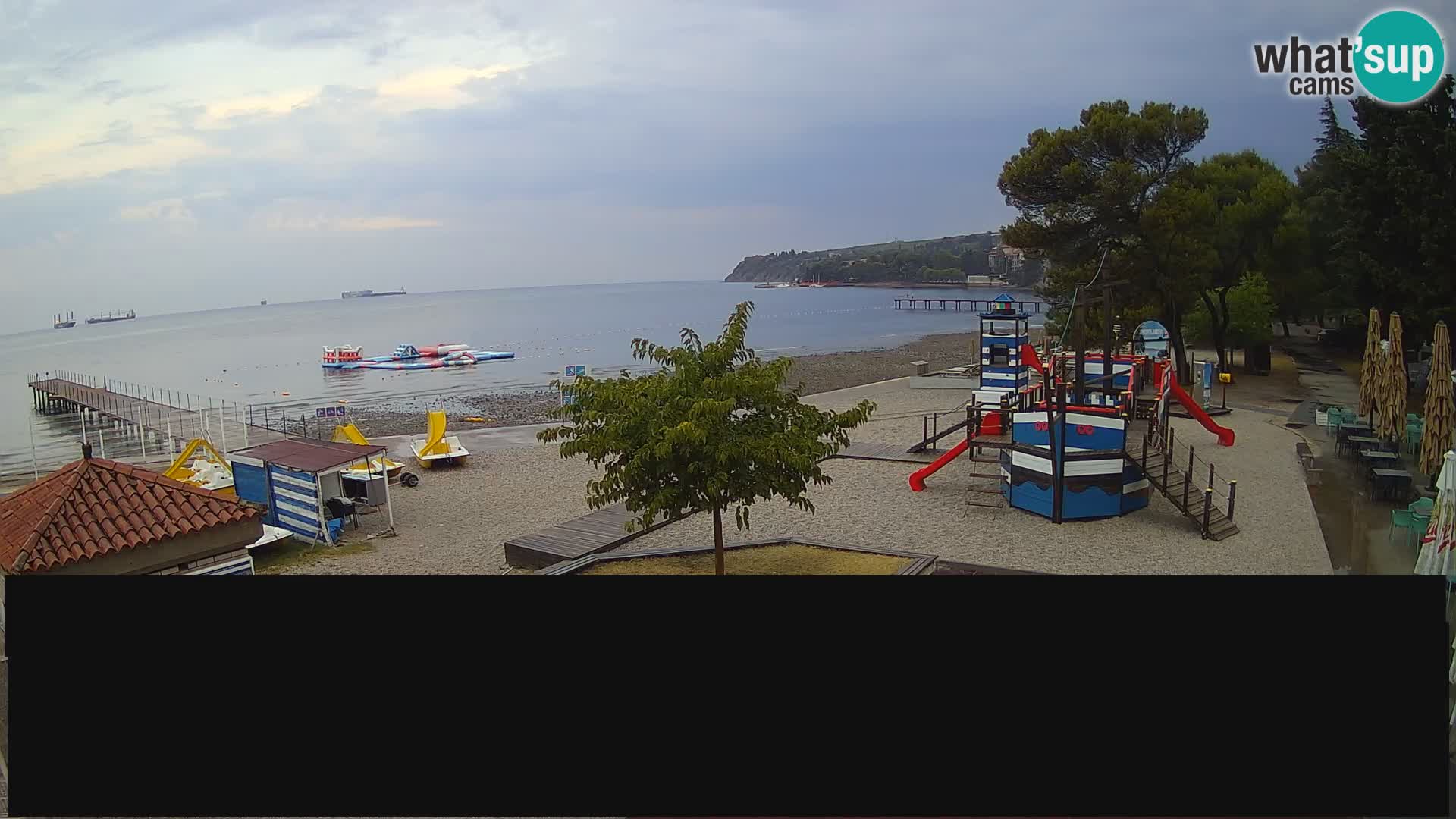 Live webcam Ankarano – Adria Ankaran Hotel & Resort – Slovenia
