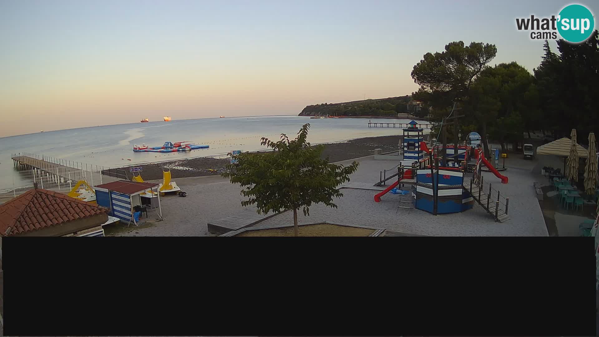 Web kamera uživo Ankaran – Adria Ankaran Hotel & Resort – Slovenija