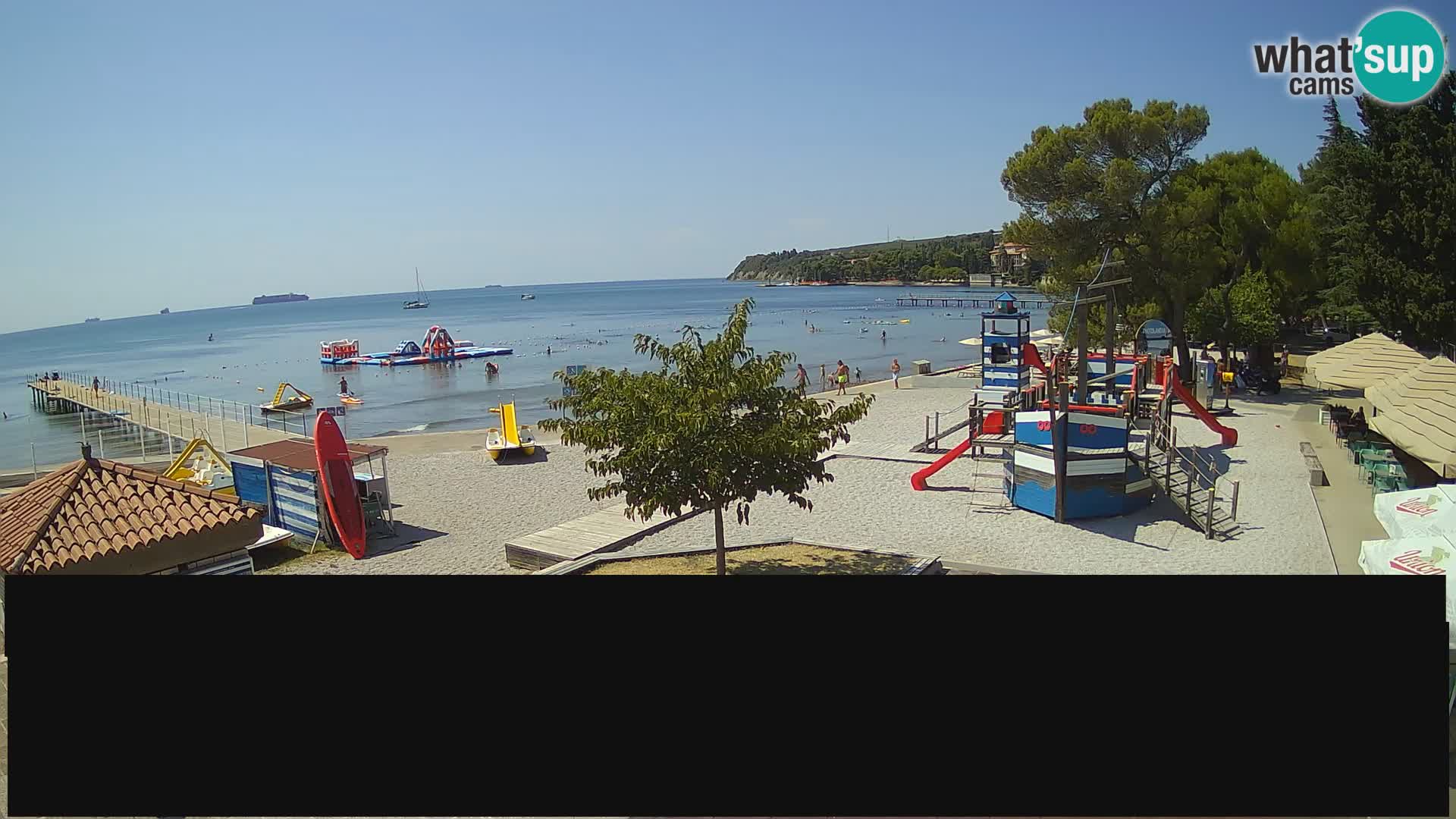 Live webcam Ankaran – Adria Ankaran Hotel & Resort – Slovenia