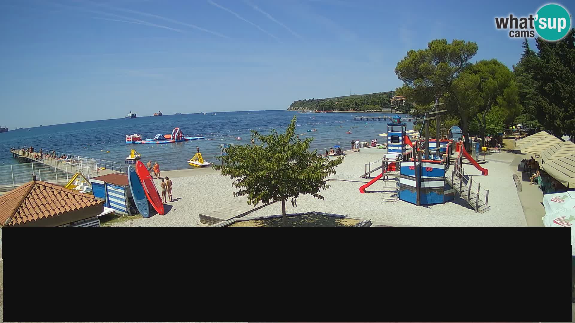 Live webcam Ankarano – Adria Ankaran Hotel & Resort – Slovenia