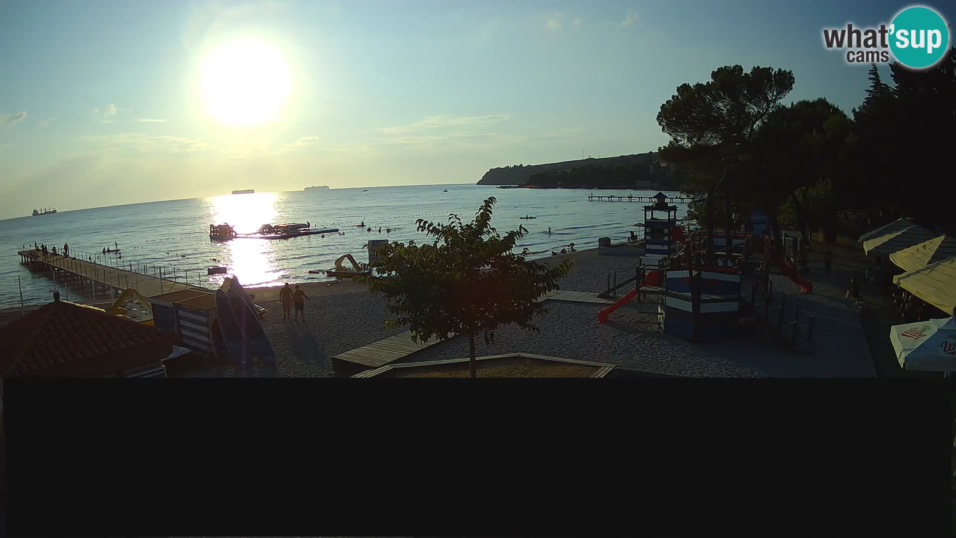 Live webcam Ankaran – Adria Ankaran Hotel & Resort – Slovenia