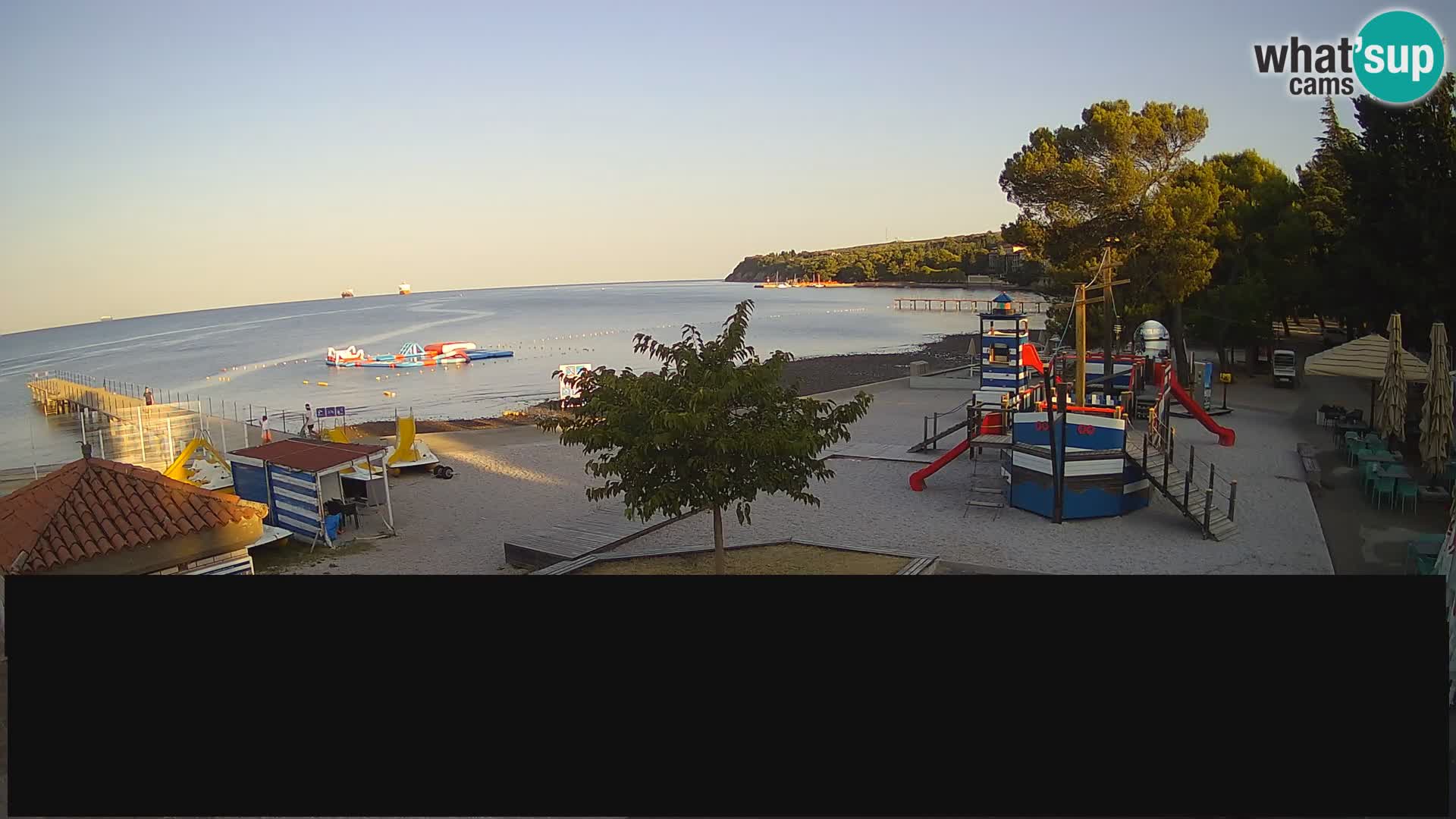 Cámara web en vivo Ankaran – Adria Ankaran Hotel & Resort – Eslovenia