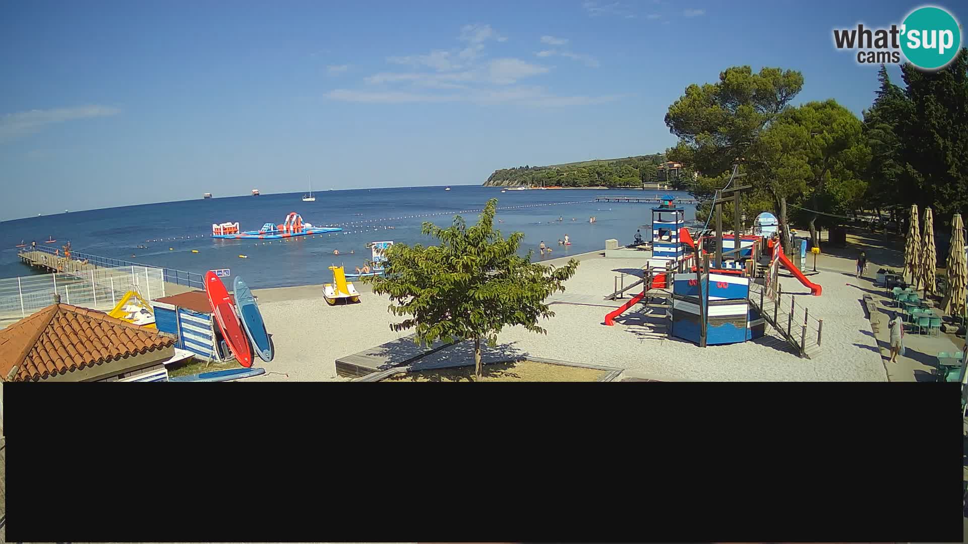 Webcam en direct Ankaran – Adria Ankaran Hotel & Resort – Slovénie