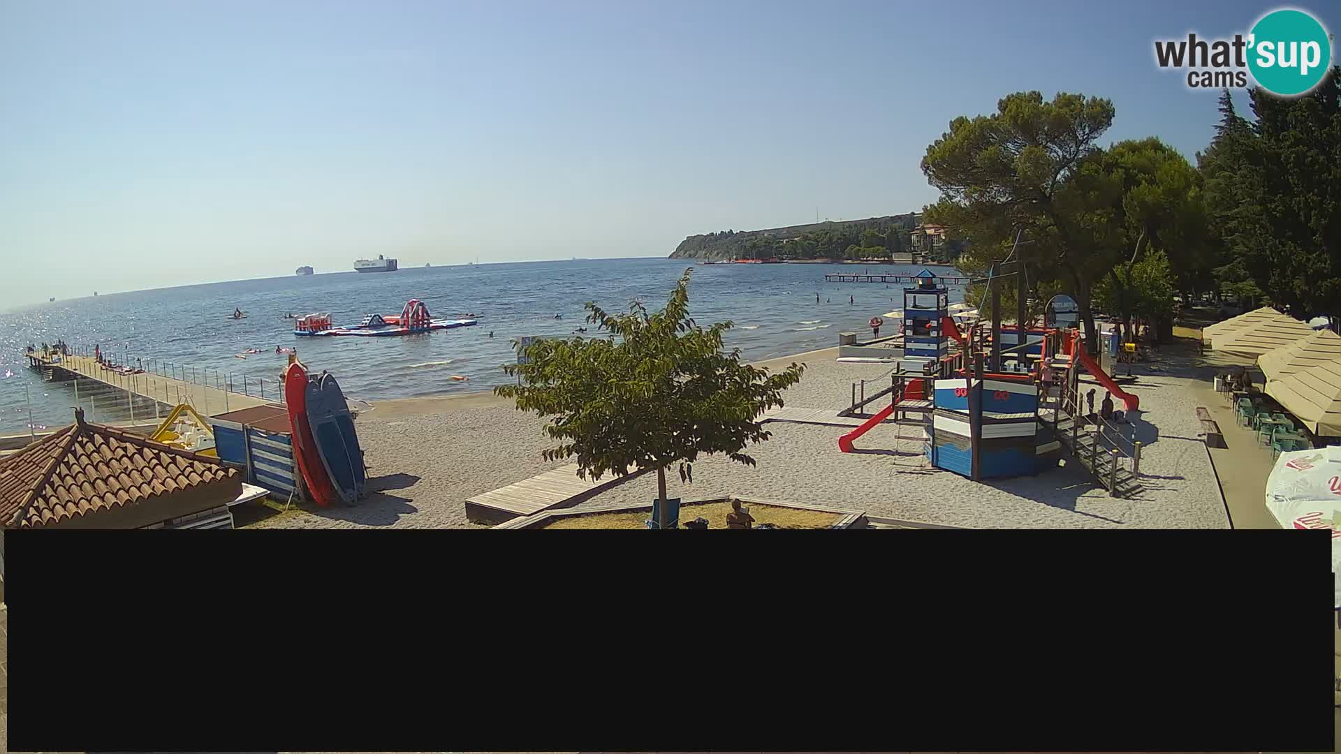 Live webcam Ankarano – Adria Ankaran Hotel & Resort – Slovenia