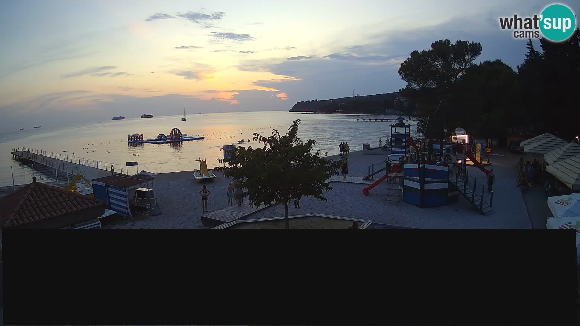 Live webcam Ankaran – Adria Ankaran Hotel & Resort – Slovenia