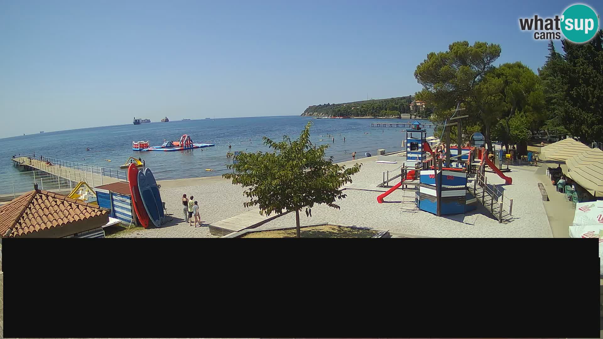 Live webcam Ankarano – Adria Ankaran Hotel & Resort – Slovenia