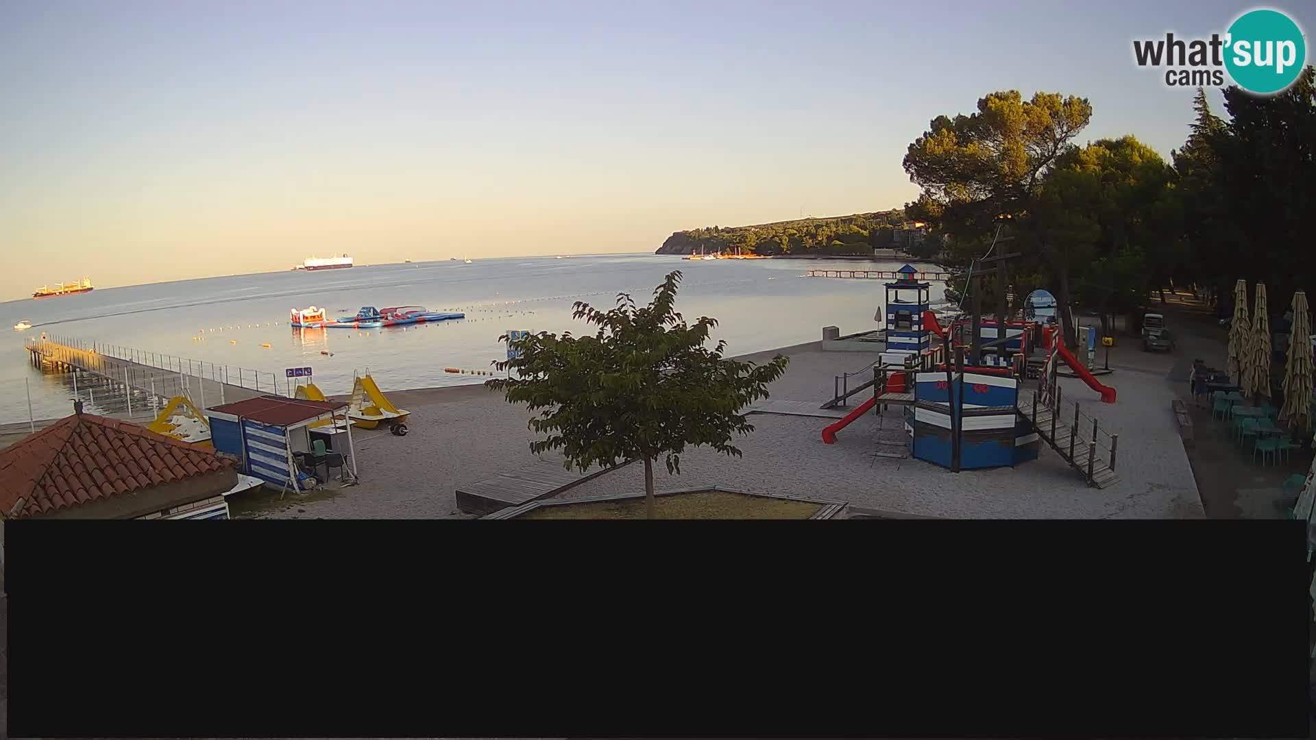 Live webcam Ankaran – Adria Ankaran Hotel & Resort – Slovenia