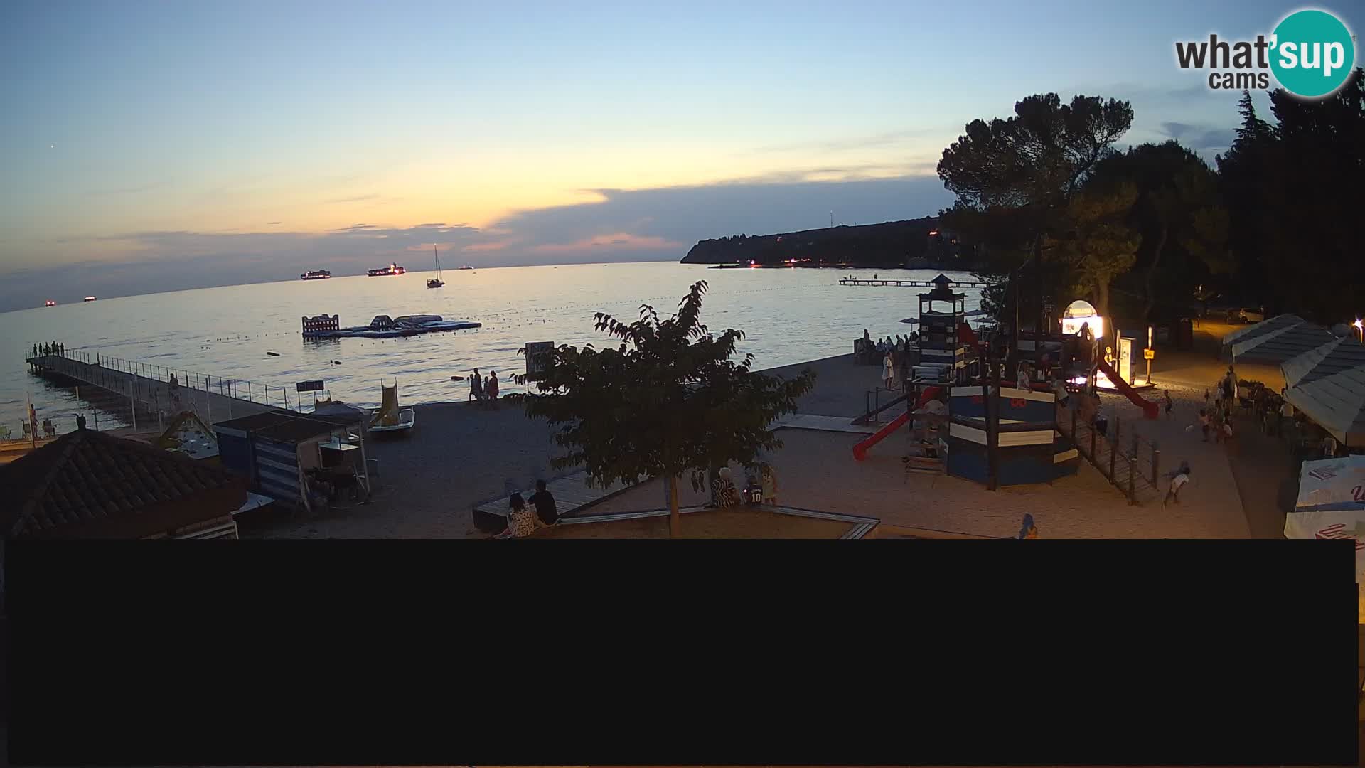 Live webcam Ankaran – Adria Ankaran Hotel & Resort – Slovenia