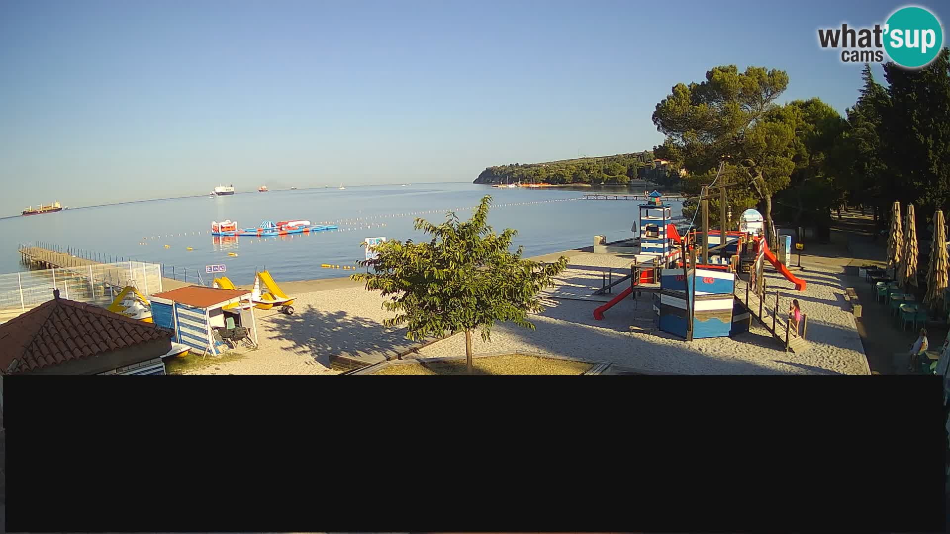Webcam en direct Ankaran – Adria Ankaran Hotel & Resort – Slovénie