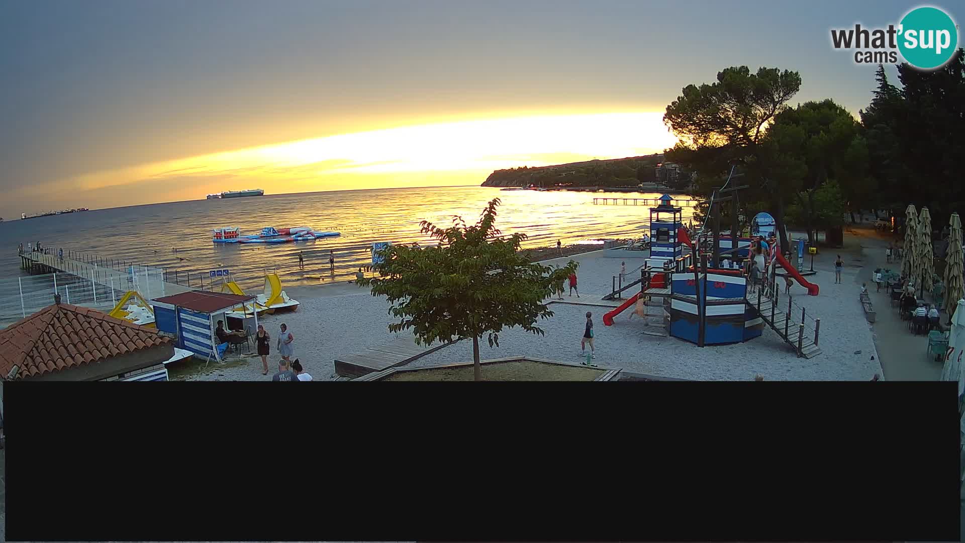 Webcam en direct Ankaran – Adria Ankaran Hotel & Resort – Slovénie