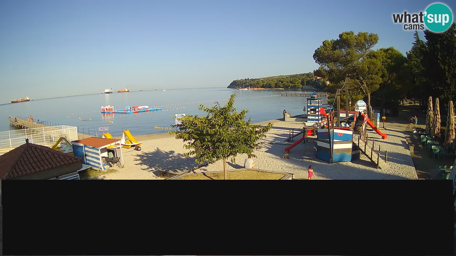 Live webcam Ankaran – Adria Ankaran Hotel & Resort – Slovenia