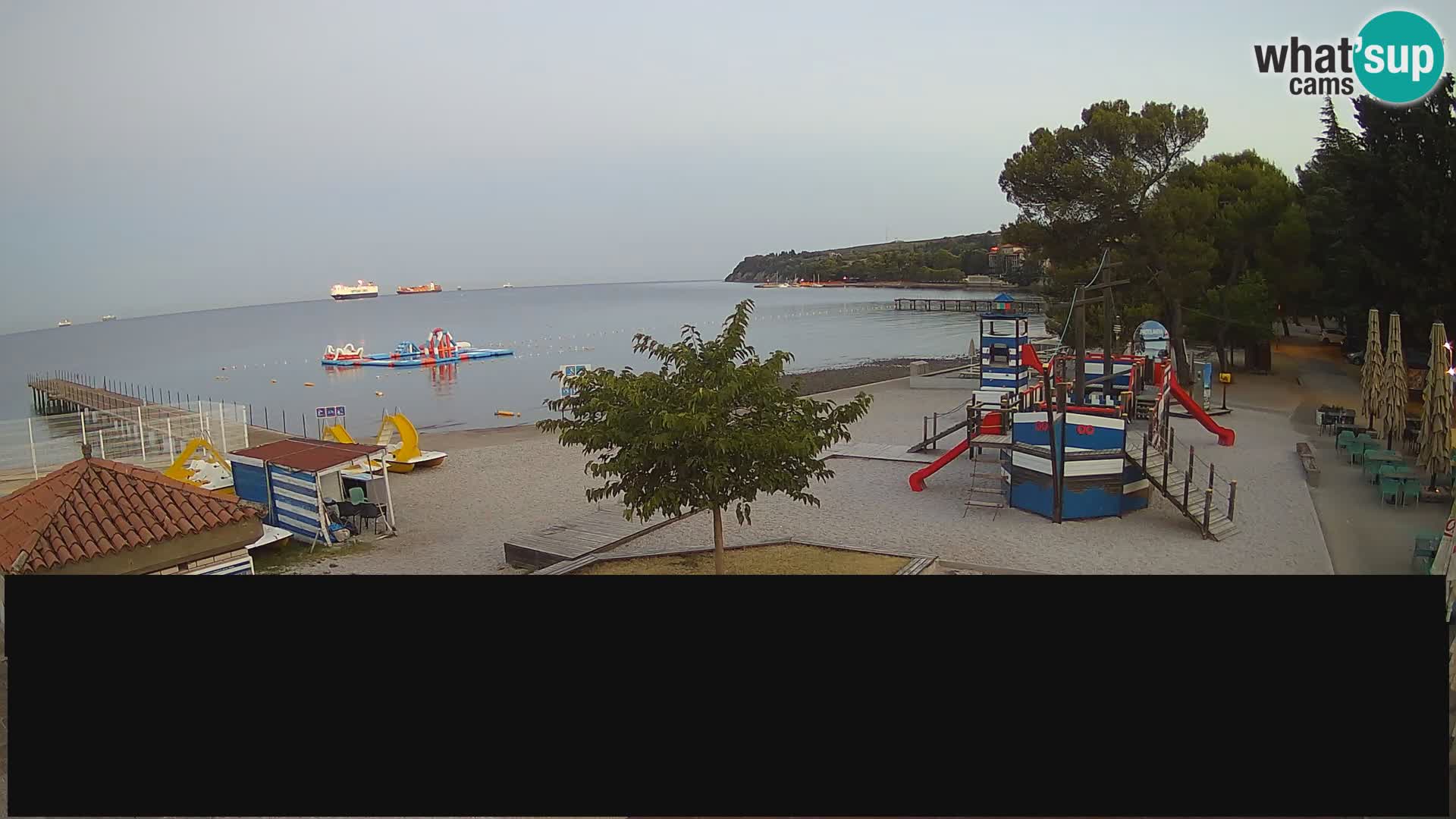 Webcam en direct Ankaran – Adria Ankaran Hotel & Resort – Slovénie