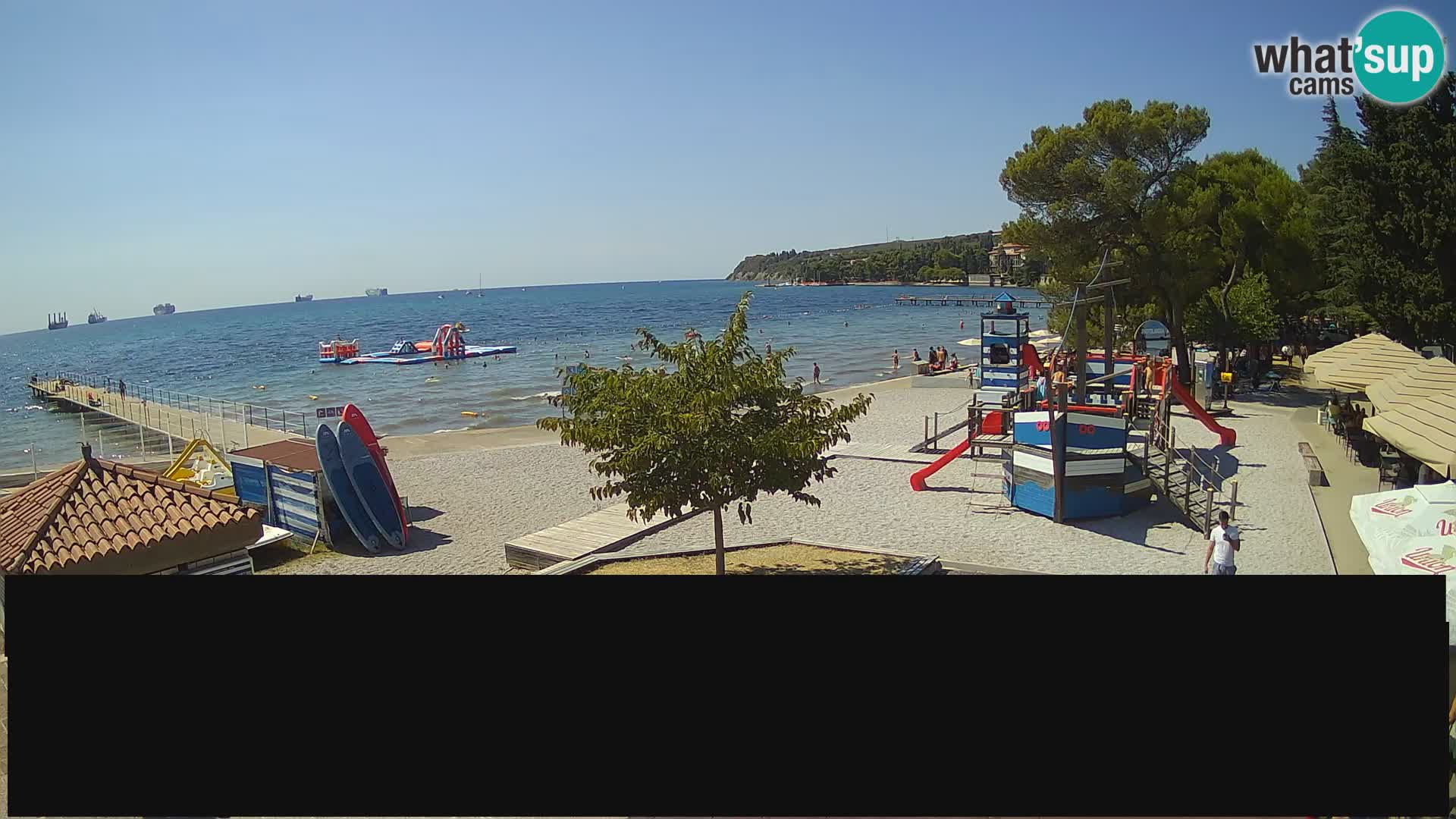 Live webcam Ankaran – Adria Ankaran Hotel & Resort – Slovenia