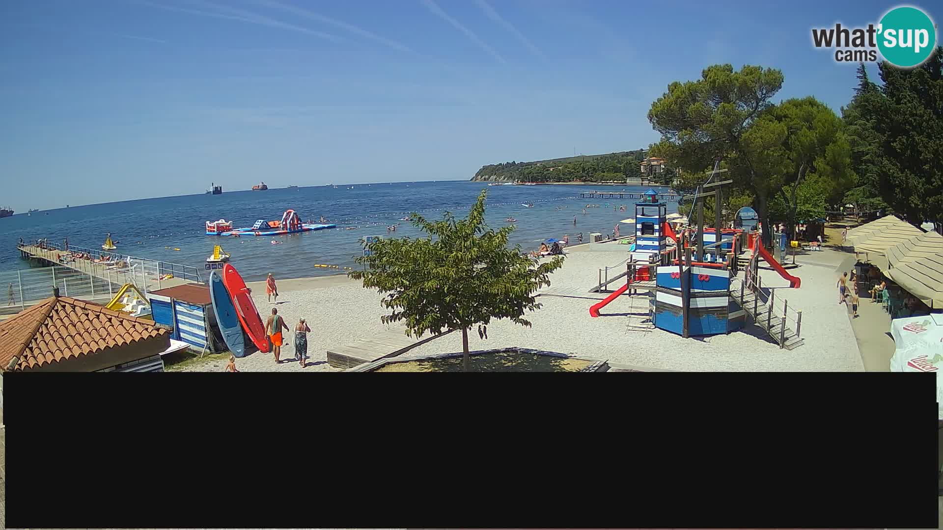 Live webcam Ankaran – Adria Ankaran Hotel & Resort – Slovenia