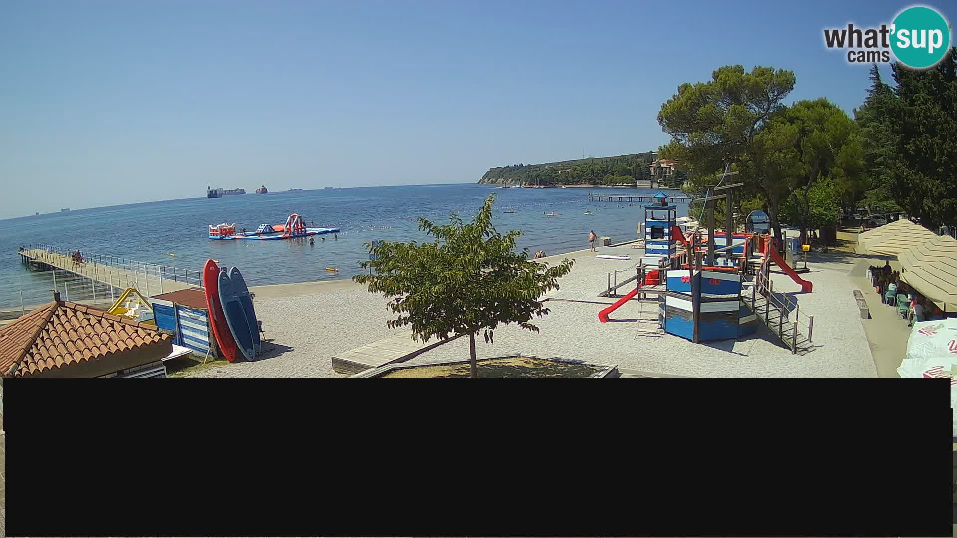 Live webcam Ankarano – Adria Ankaran Hotel & Resort – Slovenia
