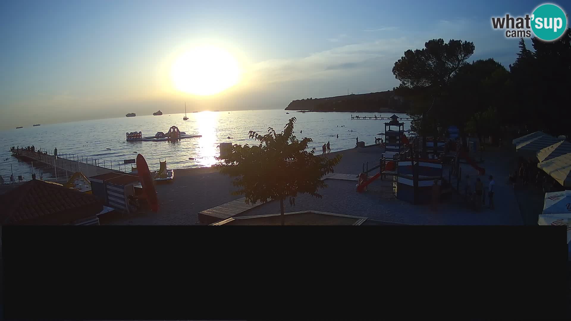 Cámara web en vivo Ankaran – Adria Ankaran Hotel & Resort – Eslovenia