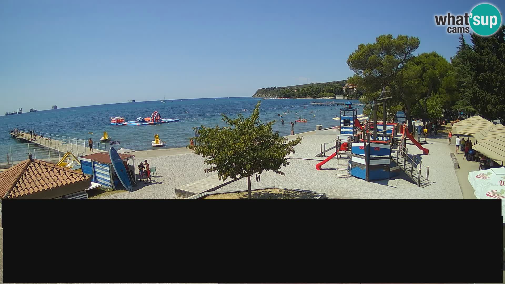Live webcam Ankarano – Adria Ankaran Hotel & Resort – Slovenia