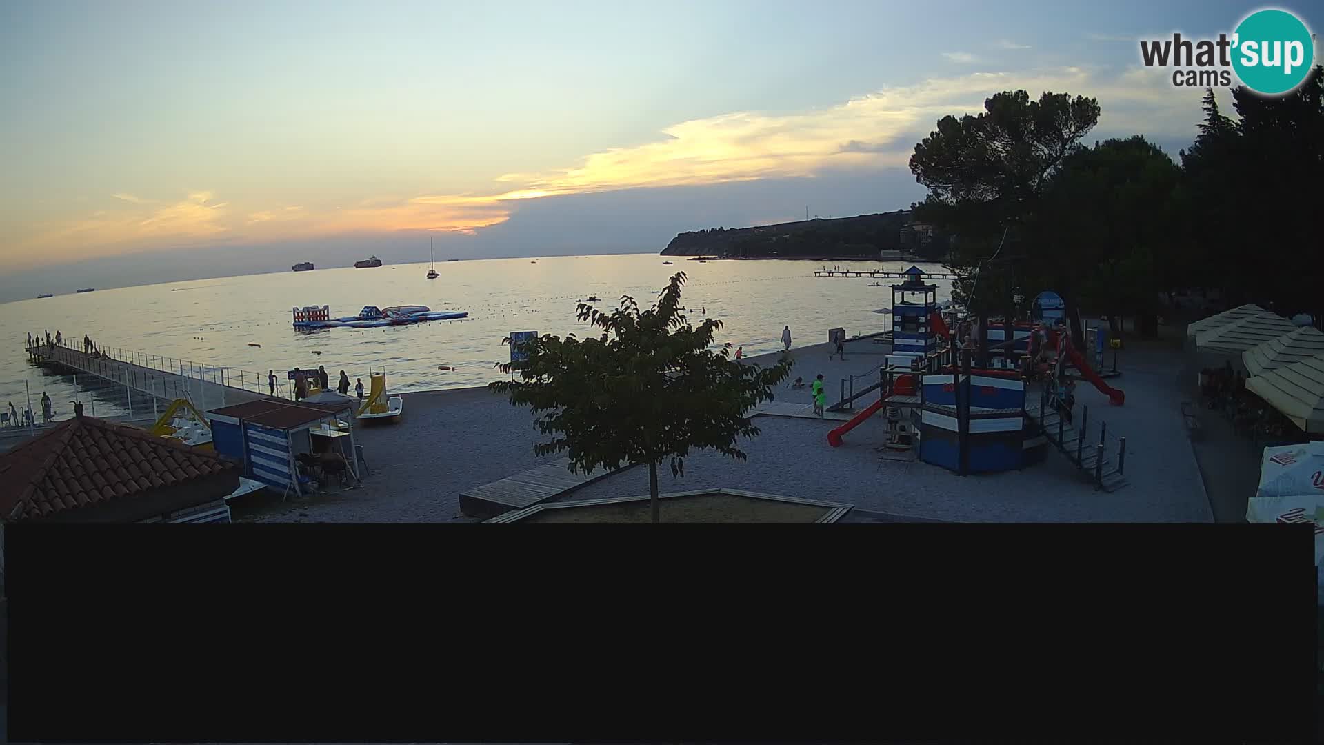Cámara web en vivo Ankaran – Adria Ankaran Hotel & Resort – Eslovenia