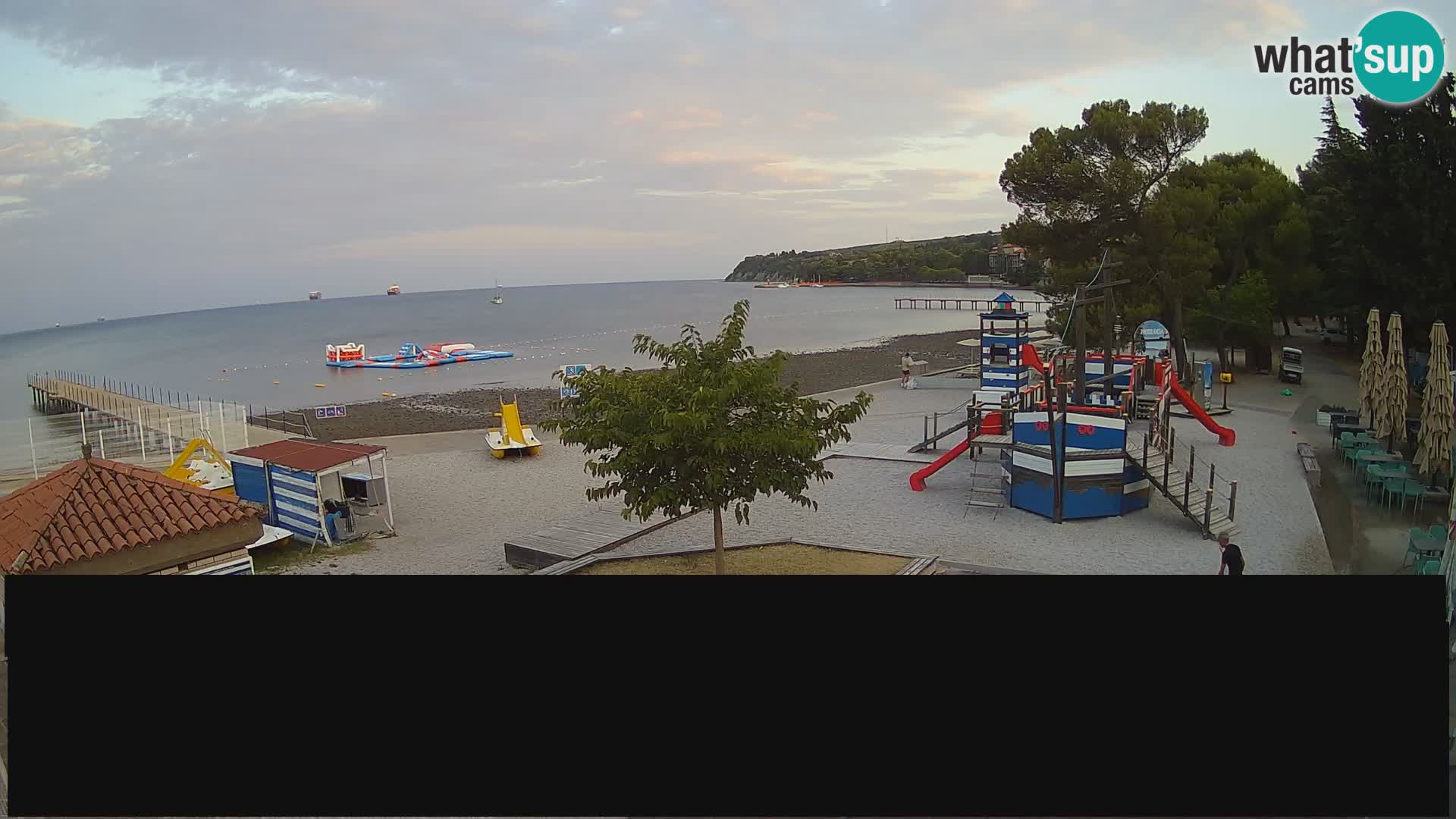 Live webcam Ankaran – Adria Ankaran Hotel & Resort – Slovenia