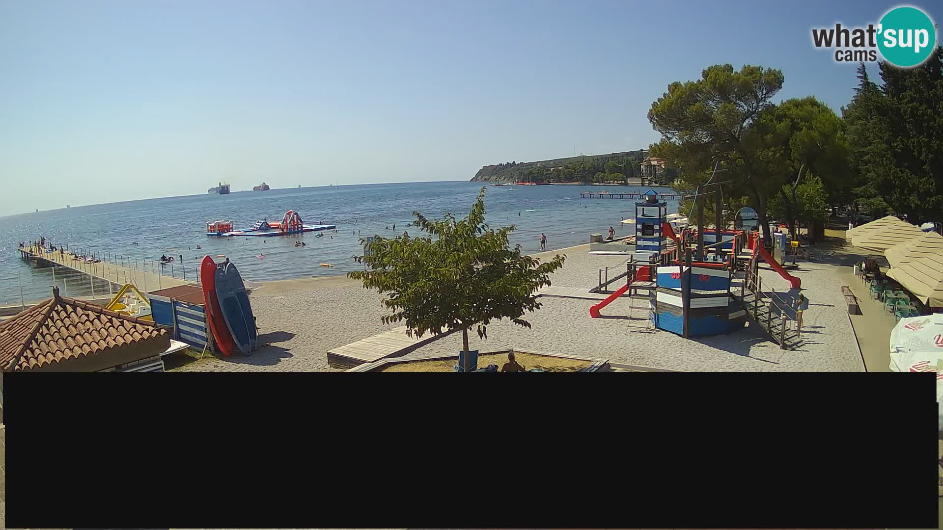Cámara web en vivo Ankaran – Adria Ankaran Hotel & Resort – Eslovenia