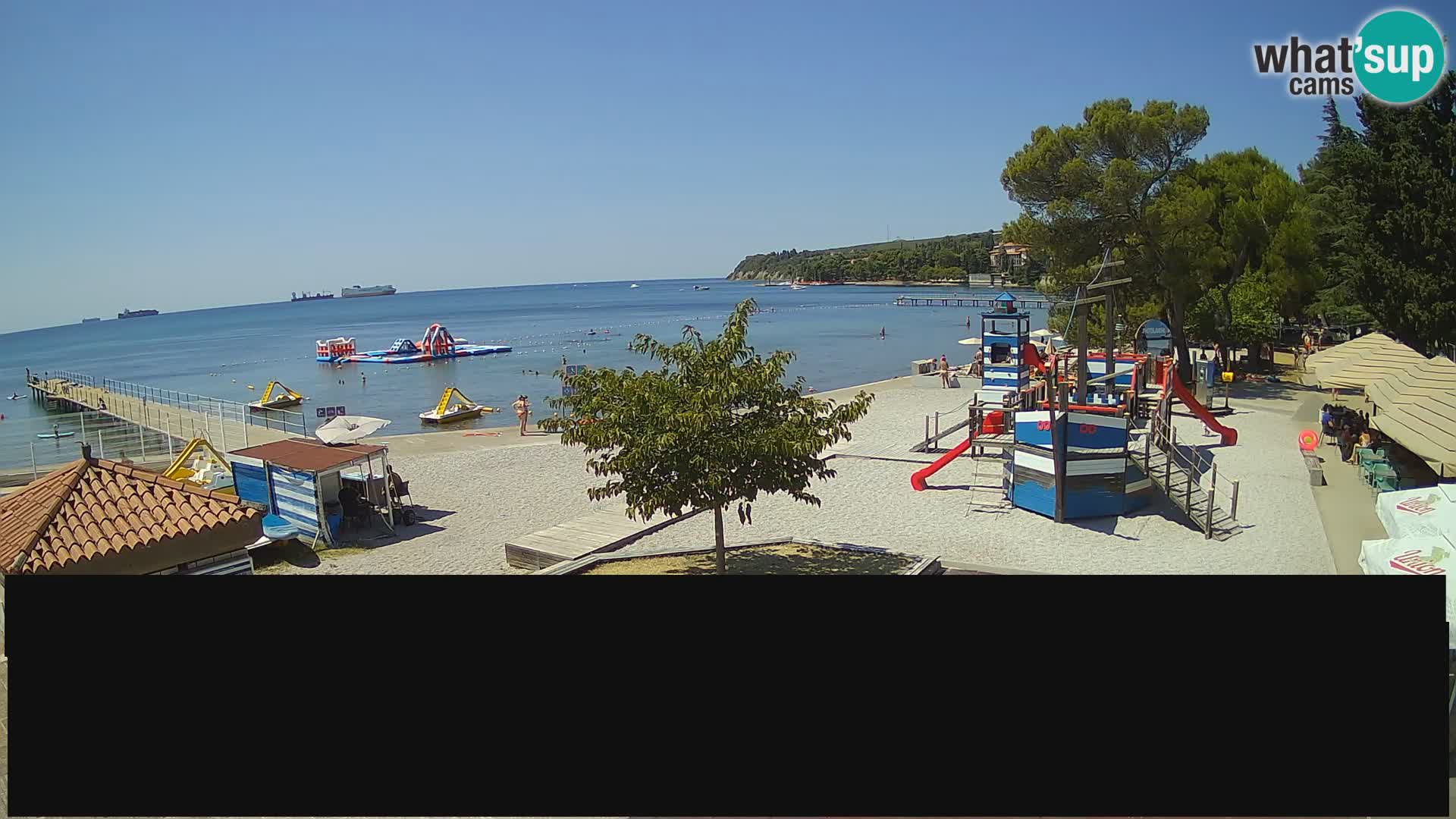 Live webcam Ankaran – Adria Ankaran Hotel & Resort – Slovenia