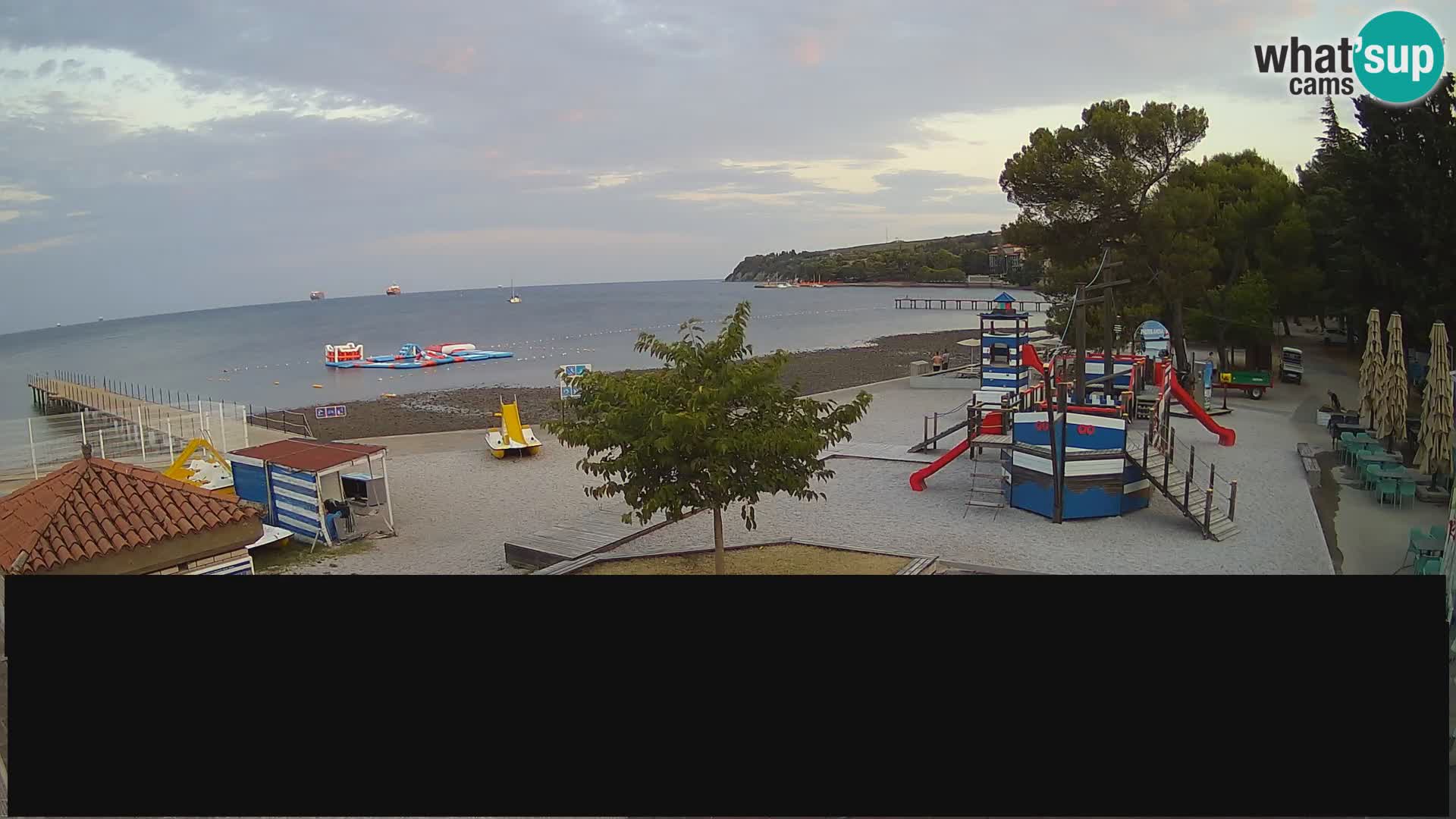 Live webcam Ankarano – Adria Ankaran Hotel & Resort – Slovenia