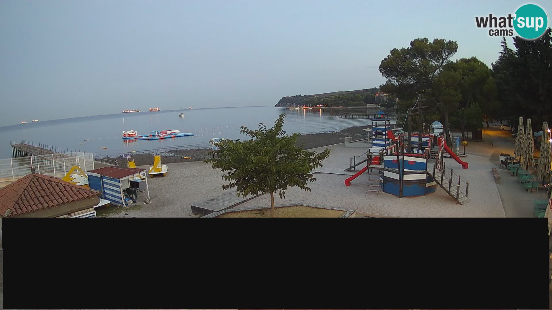 Webcam en direct Ankaran – Adria Ankaran Hotel & Resort – Slovénie